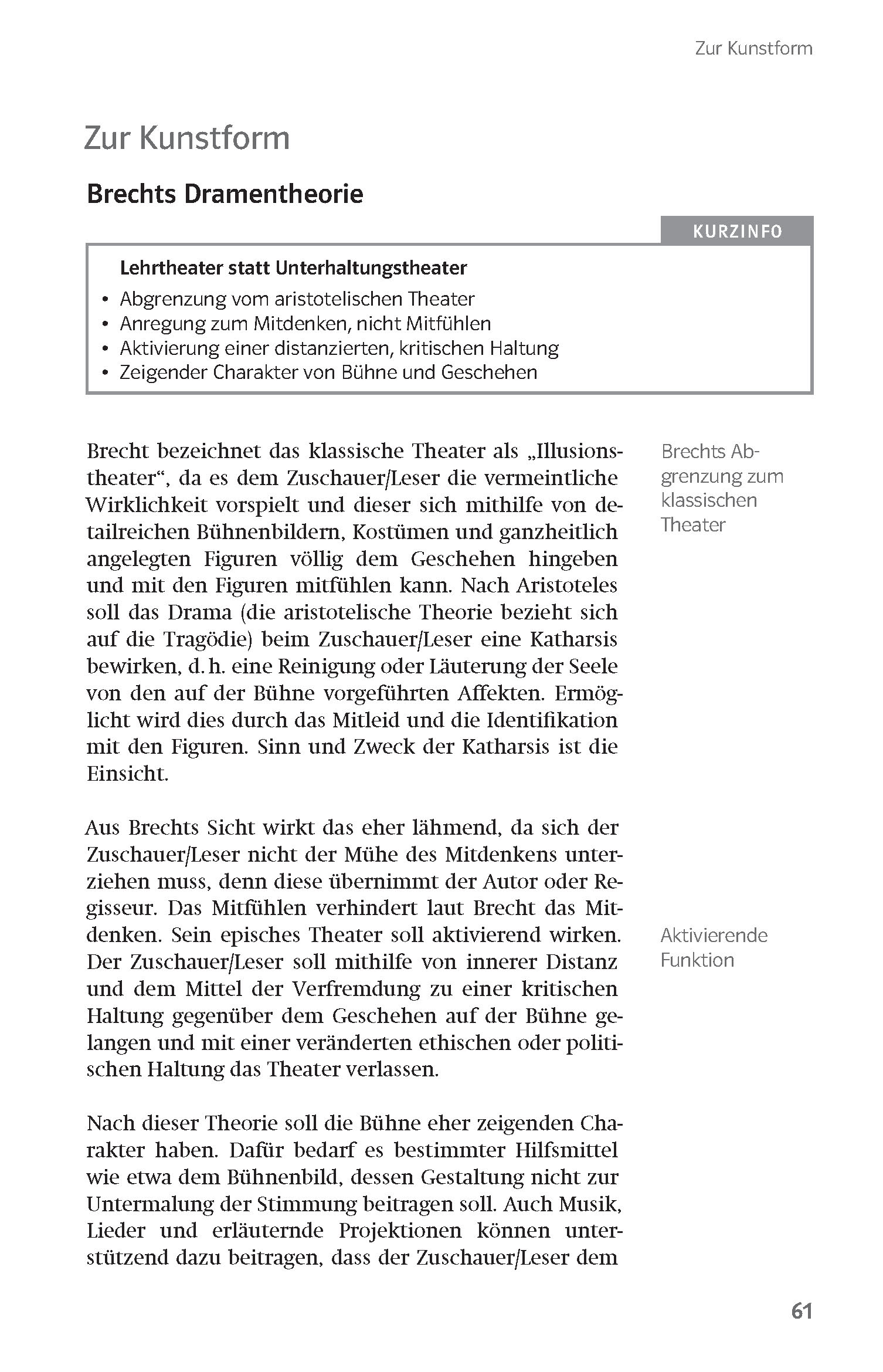 Klett Lektürehilfen Bertolt Brecht, Mutter Courage und ihre Kinder