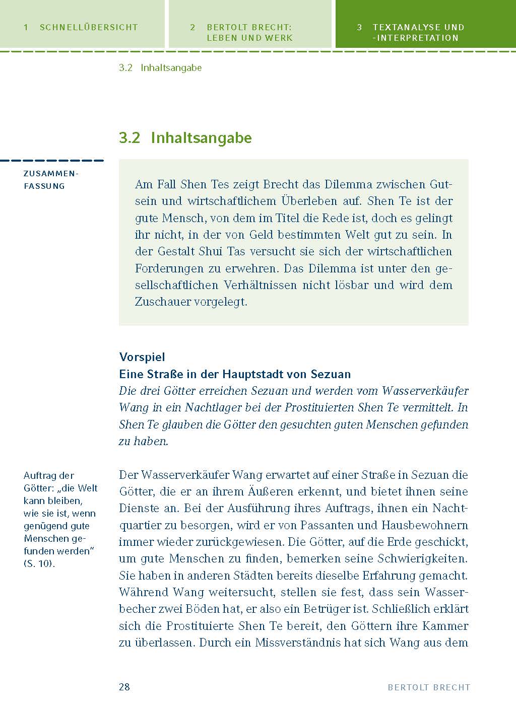 Königs Erläuterungen: Der gute Mensch von Sezuan von Bertolt Brecht.