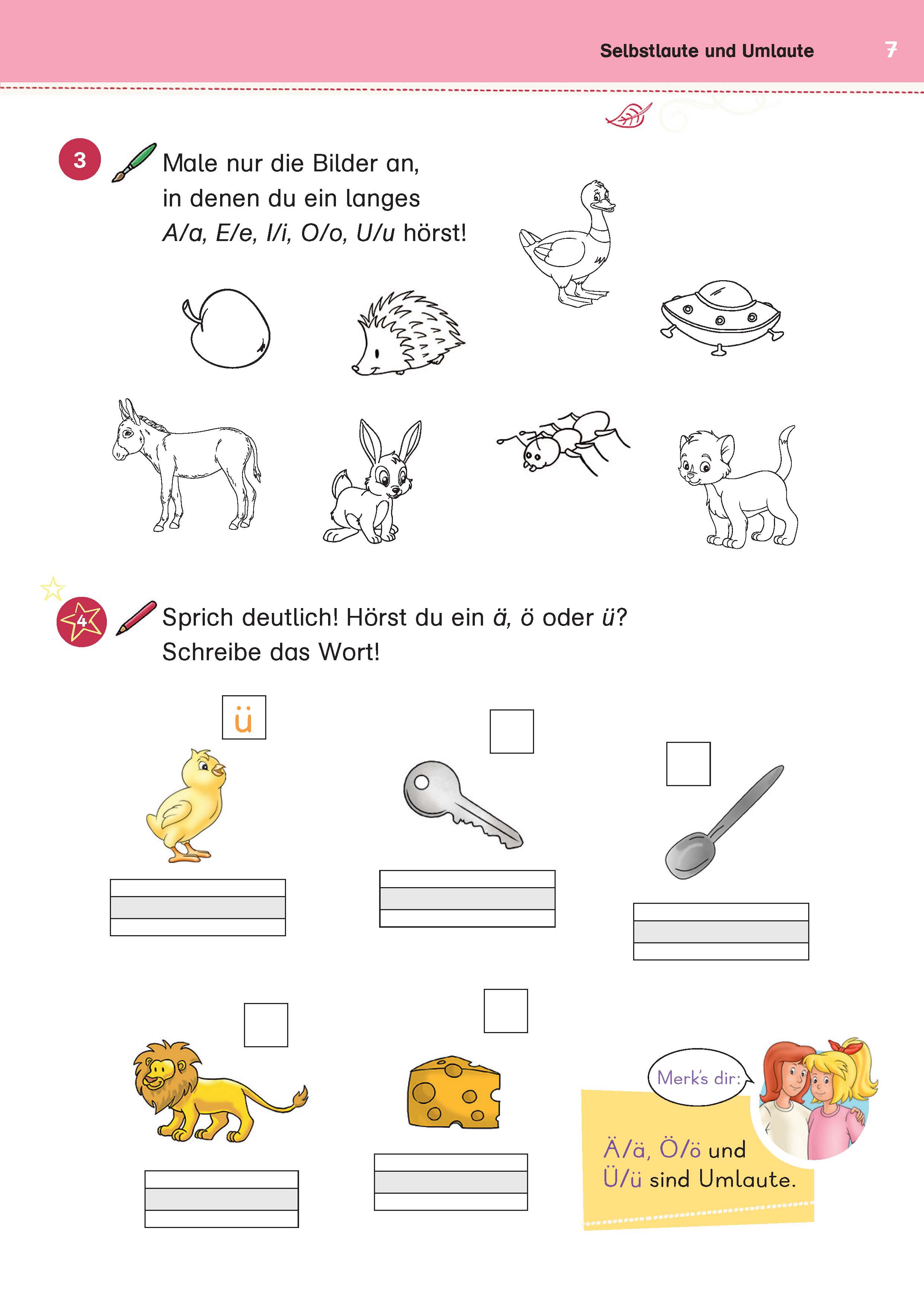 Bibi & Tina: Mein Übungsbuch für die 1. Klasse