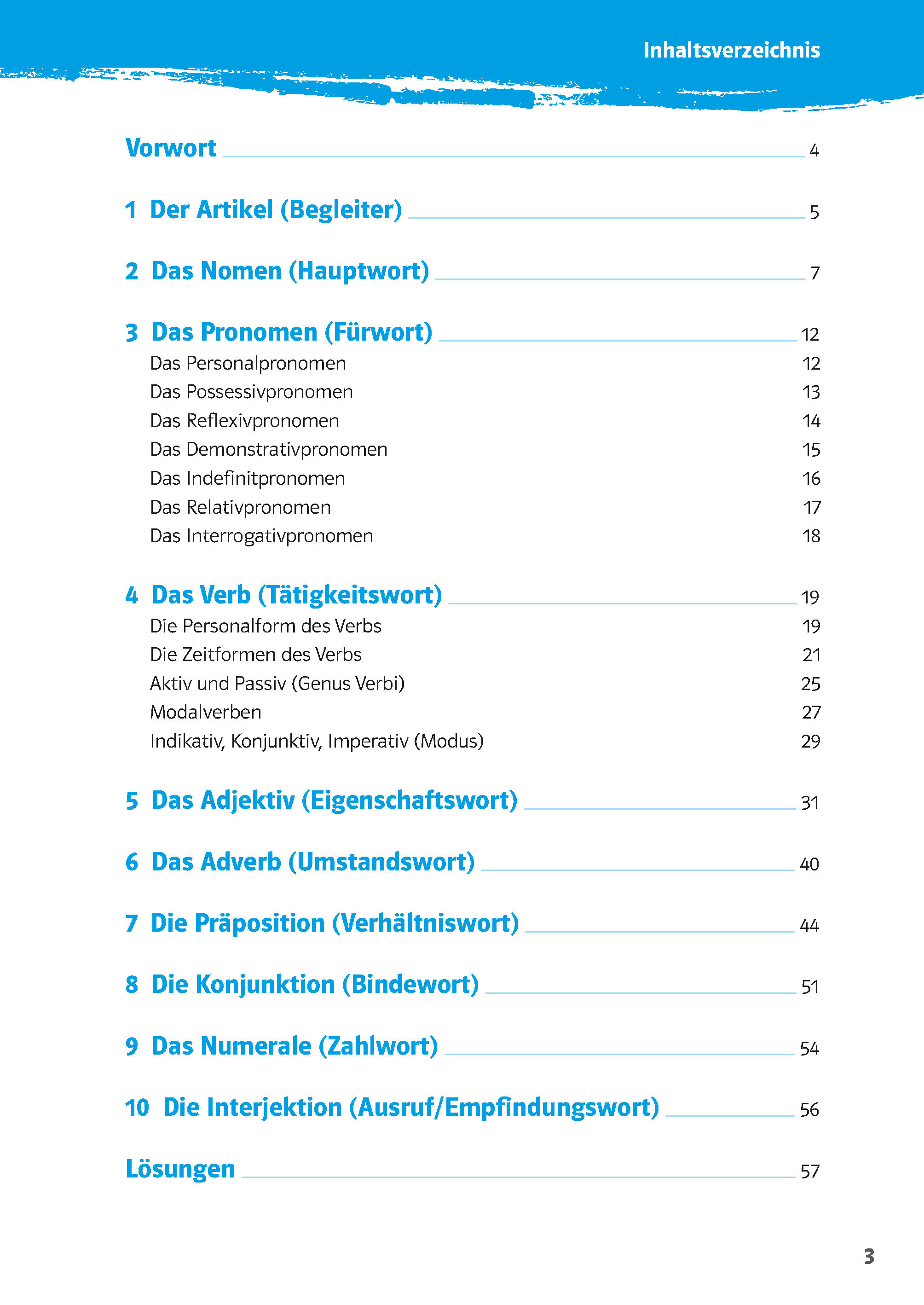 Klett 10-Minuten-Training Deutsch Wortarten 5./6. Klasse