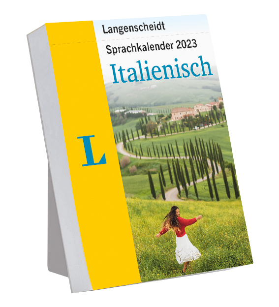 Langenscheidt Sprachkalender Italienisch 2023