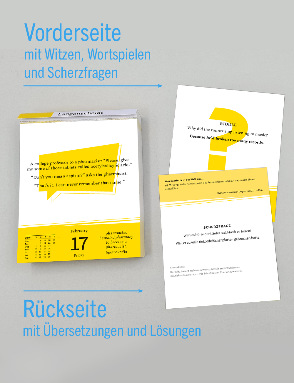 Langenscheidt Sprachkalender A Joke a Day 2023 Langenscheidt Sprachkalender A Joke a Day 2023