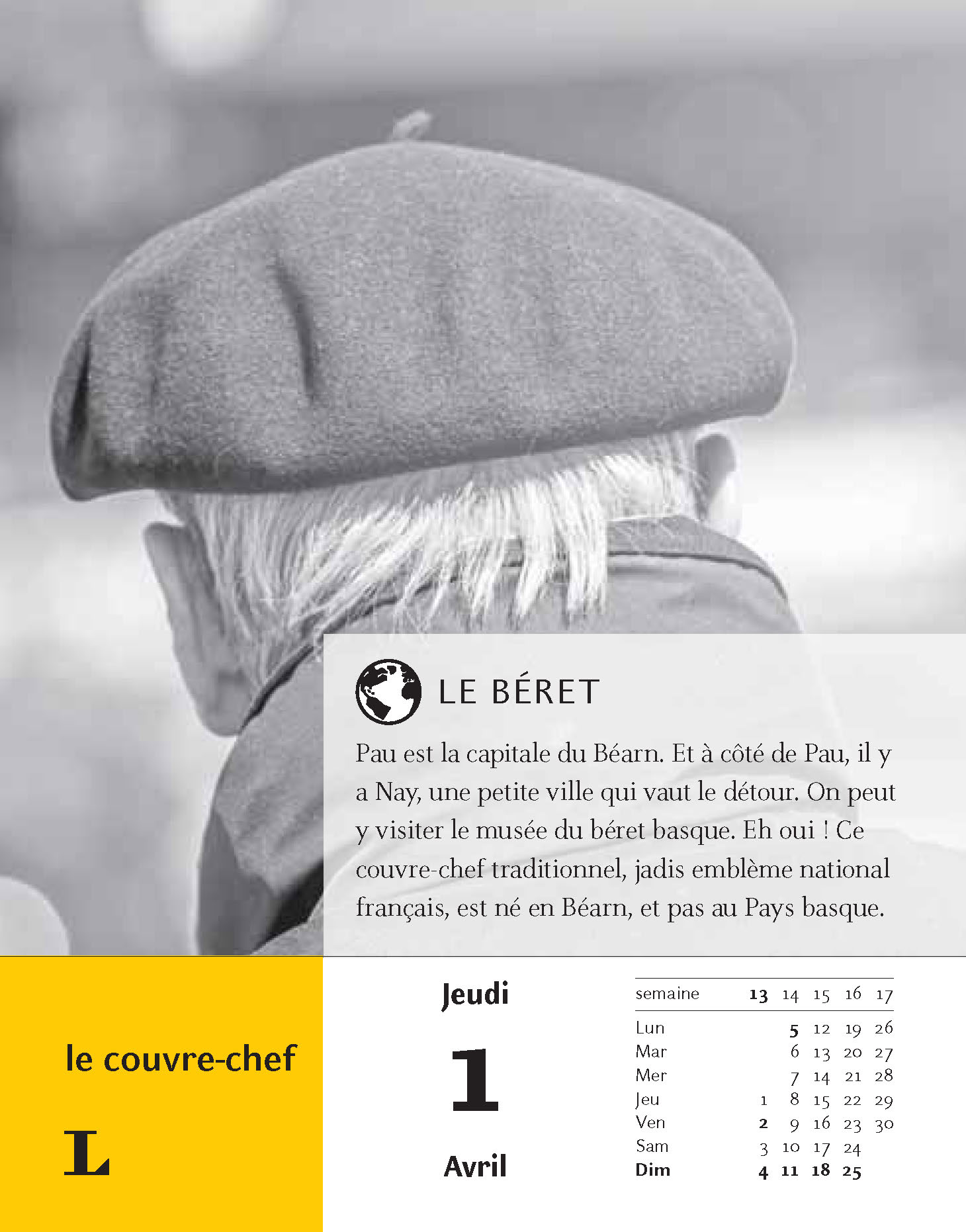 Langenscheidt Sprachkalender Französisch 2021