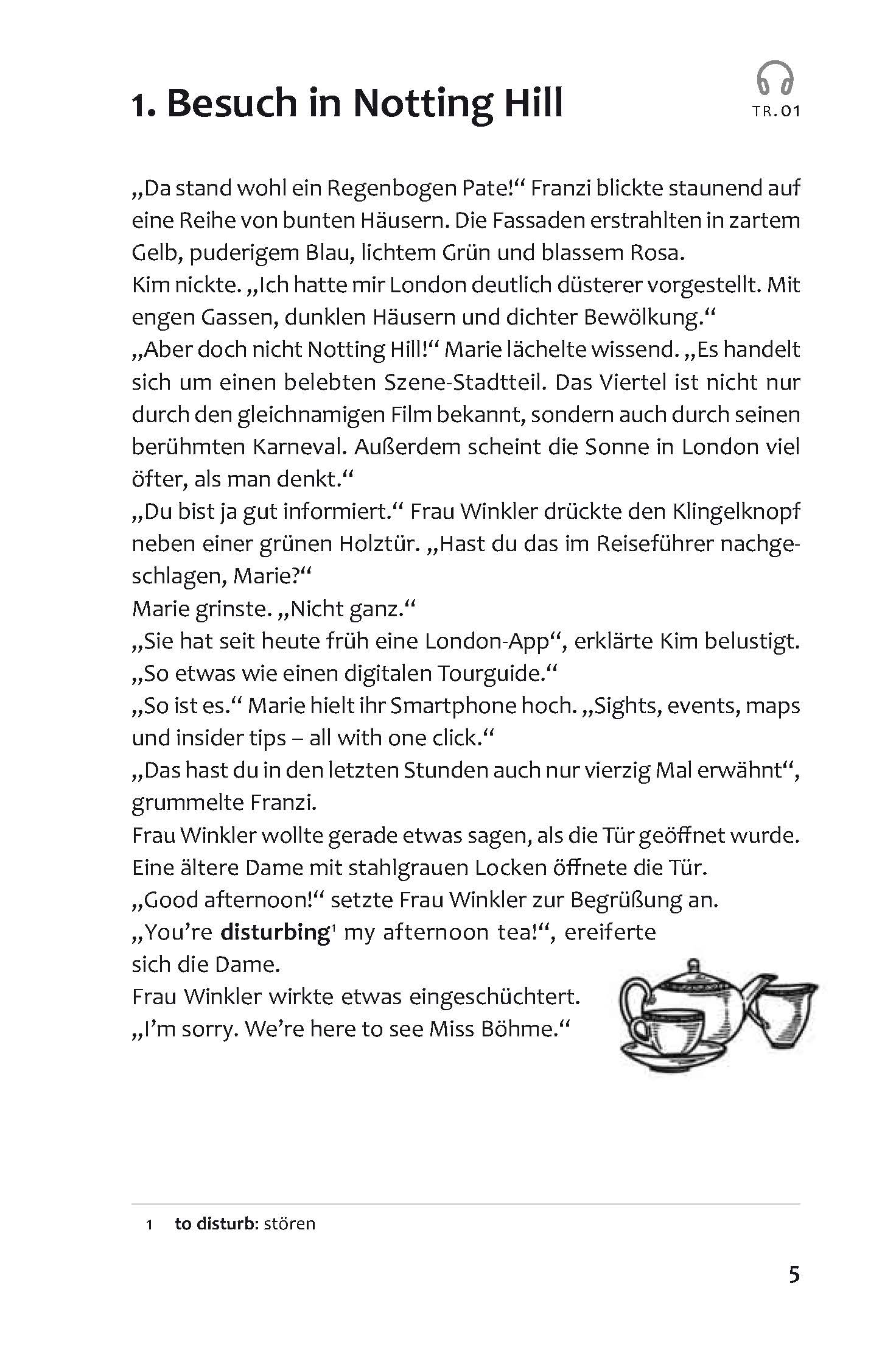 PONS Die Drei !!! - Tea and Crimes in London