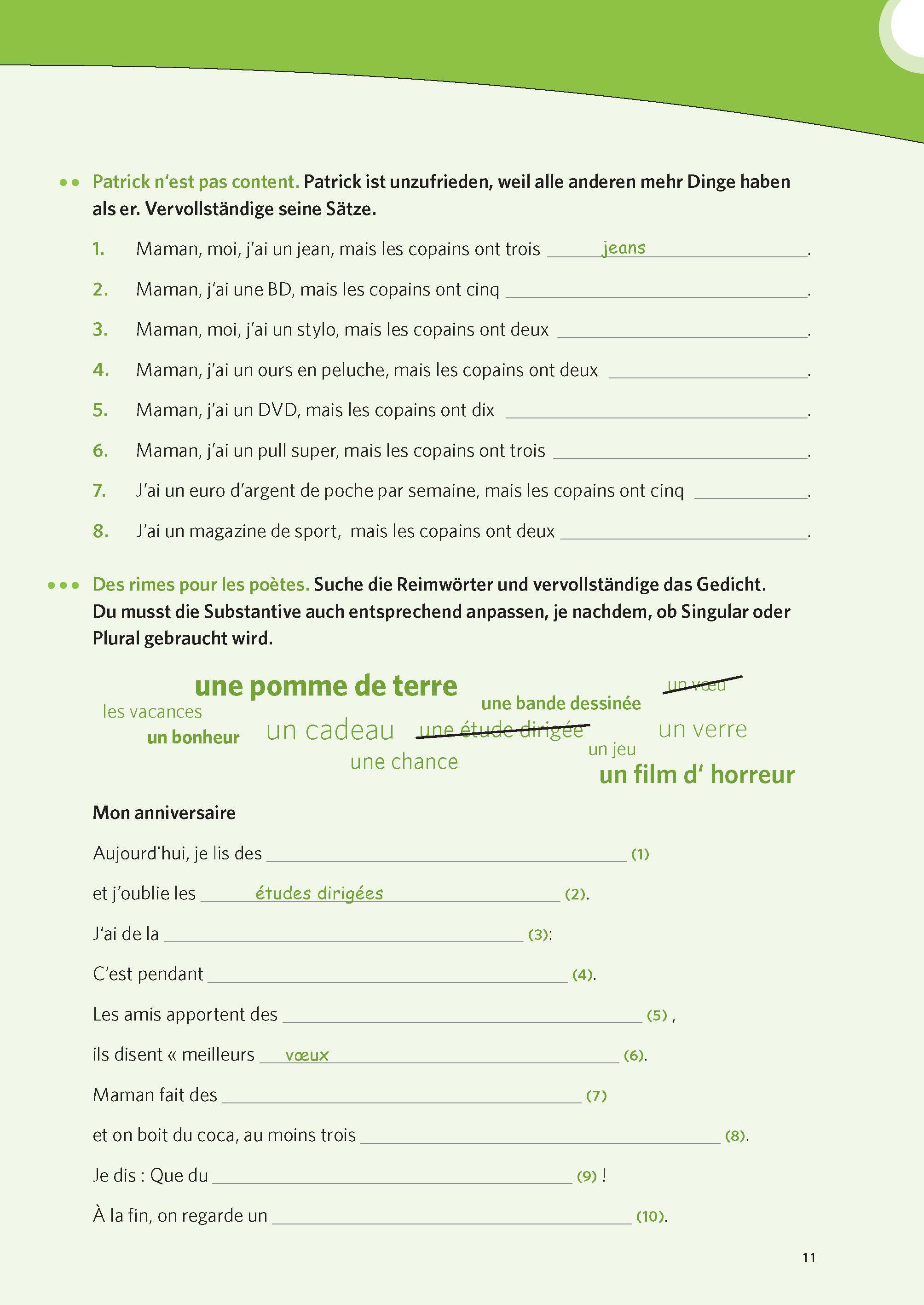PONS Das große Übungsbuch Französisch 1.-4. Lernjahr