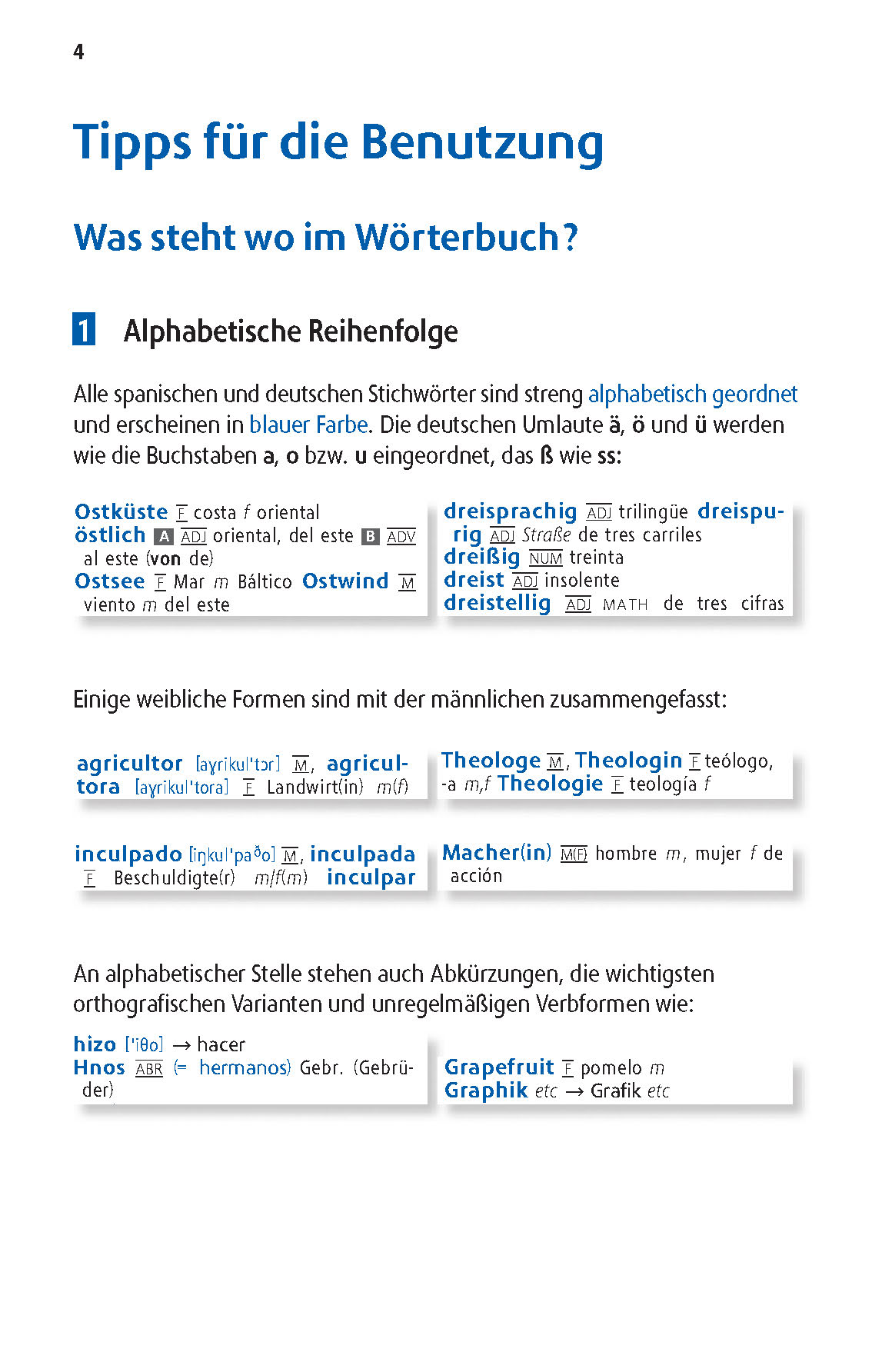 Langenscheidt Schulwörterbuch Spanisch