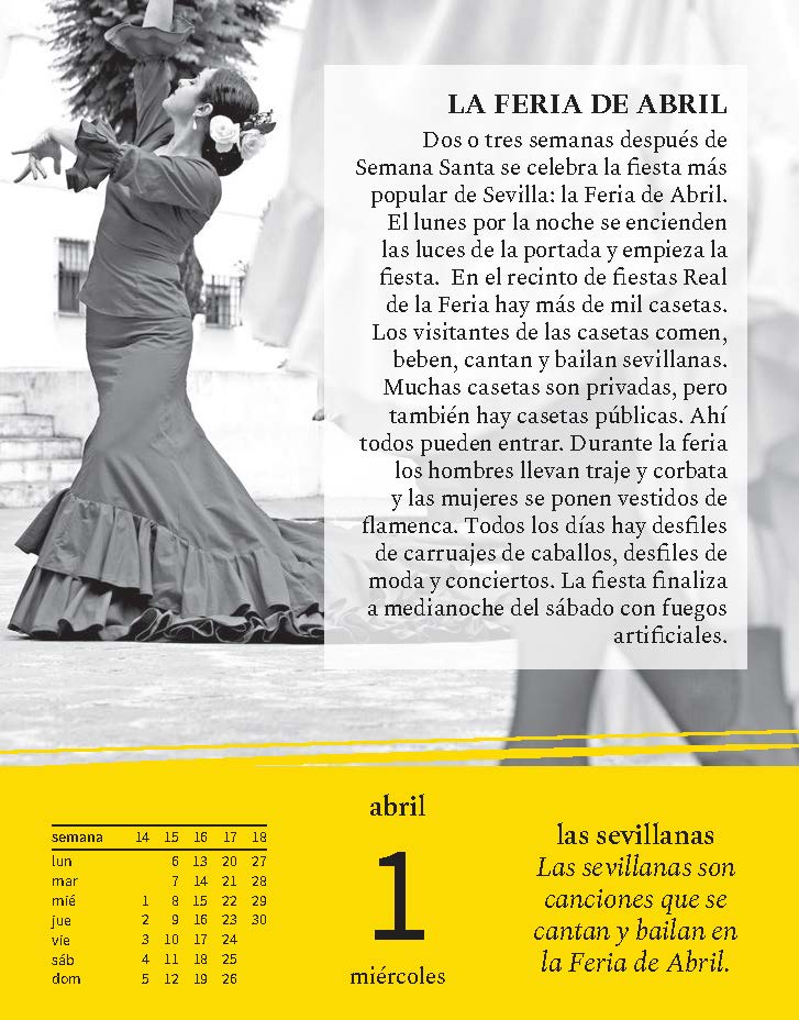 Langenscheidt Sprachkalender Spanisch 2026