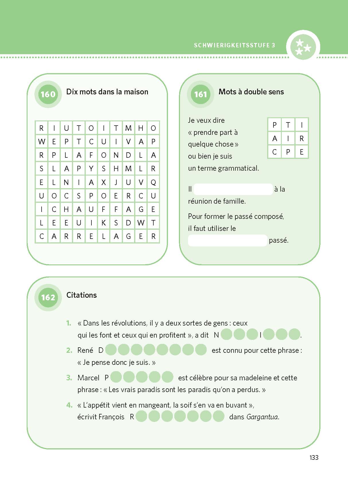 PONS Sprachrätsel Französisch