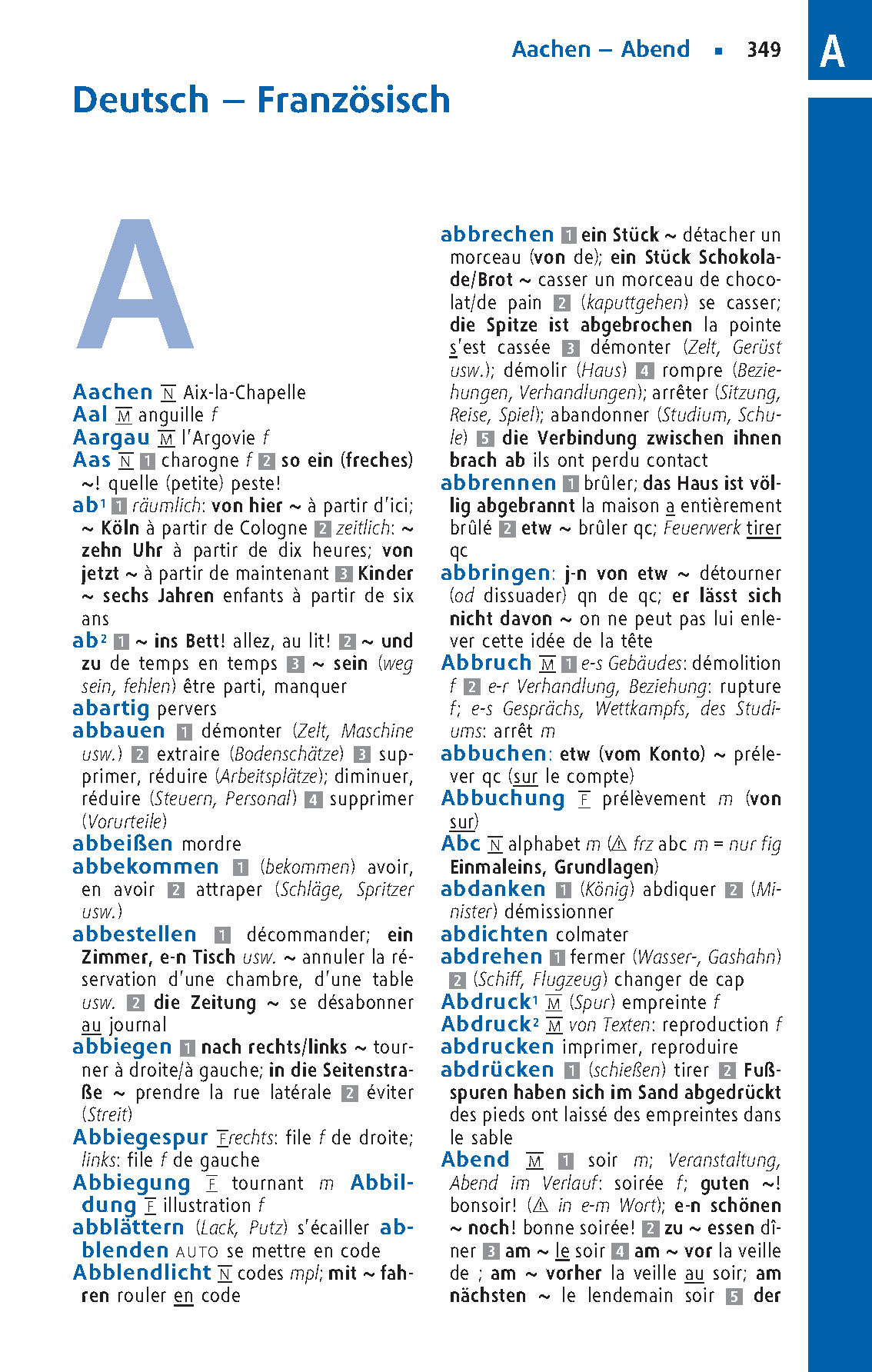 Langenscheidt Schulwörterbuch Französisch