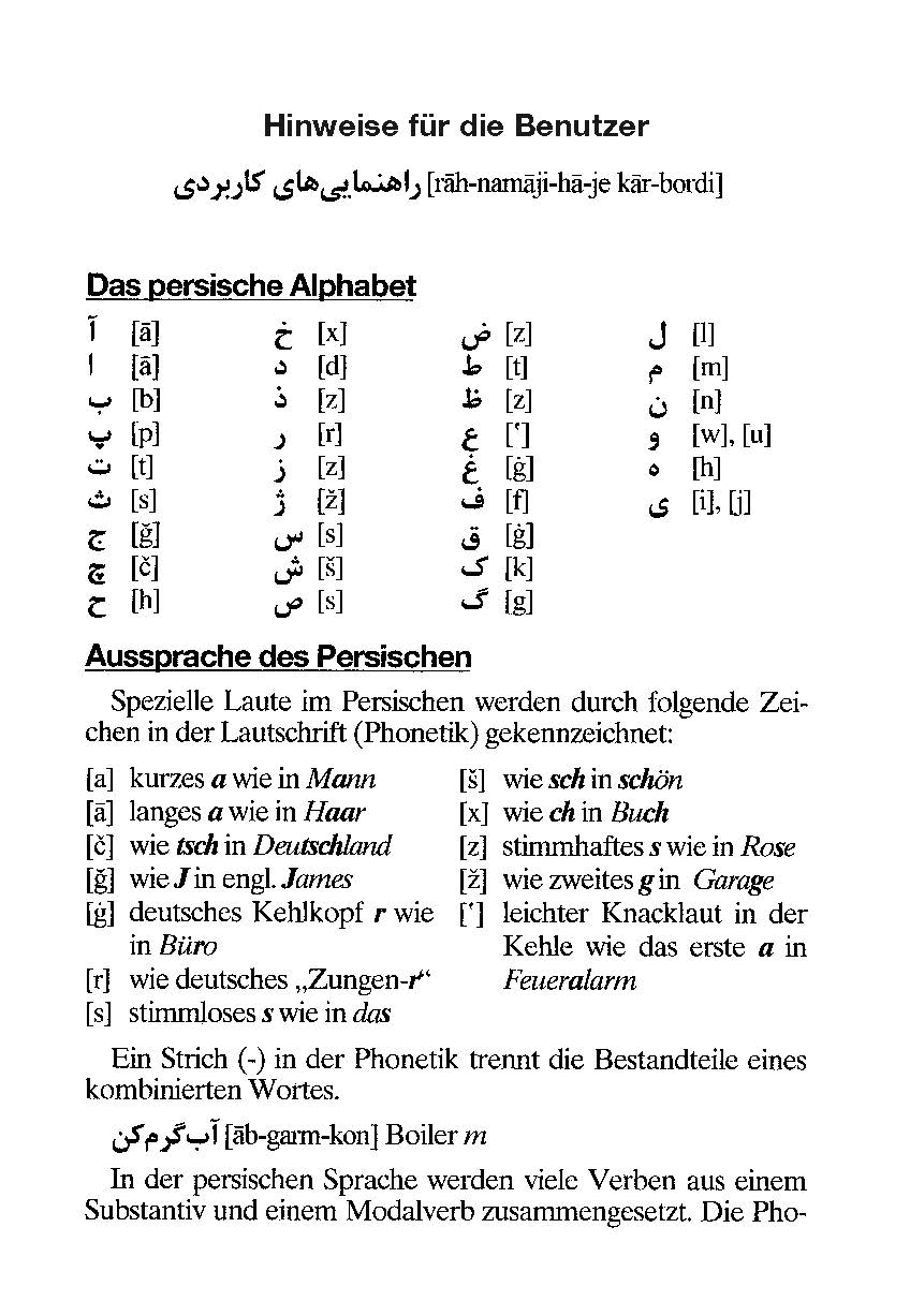 Langenscheidt Universal-Wörterbuch Persisch Langenscheidt Universal-Wörterbuch Persisch