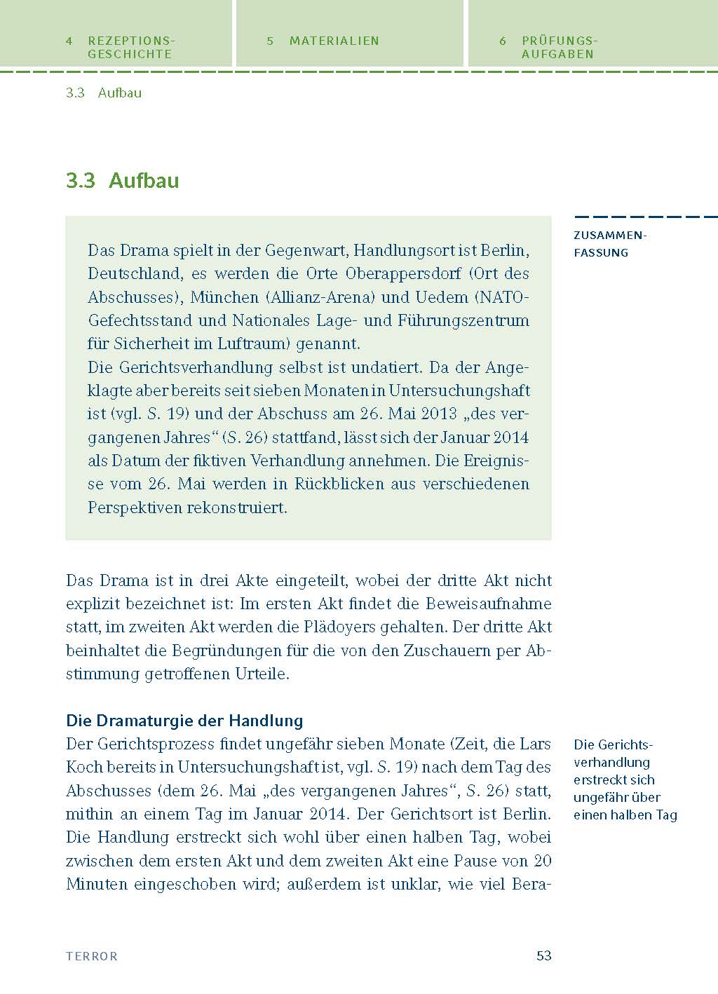 Terror von Ferdinand von Schirach - Textanalyse und Interpretation