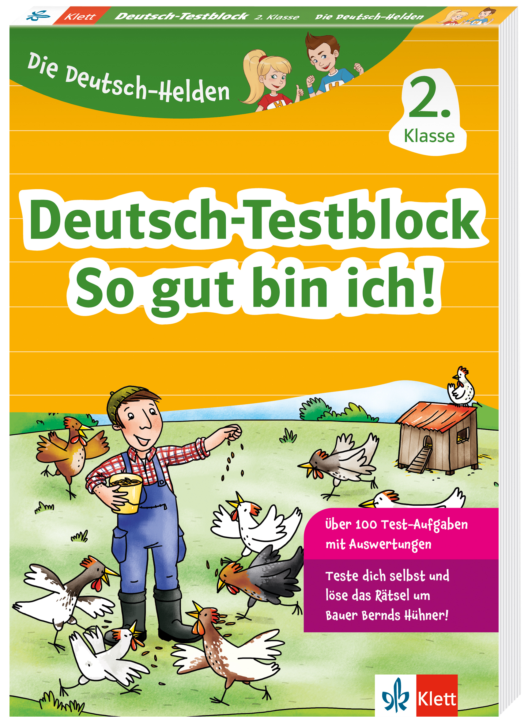 Klett Die Deutsch-Helden: Deutsch-Testblock So gut bin ich! 2. Klasse Klett Die Deutsch-Helden: Deutsch-Testblock So gut bin ich! 2. Klasse