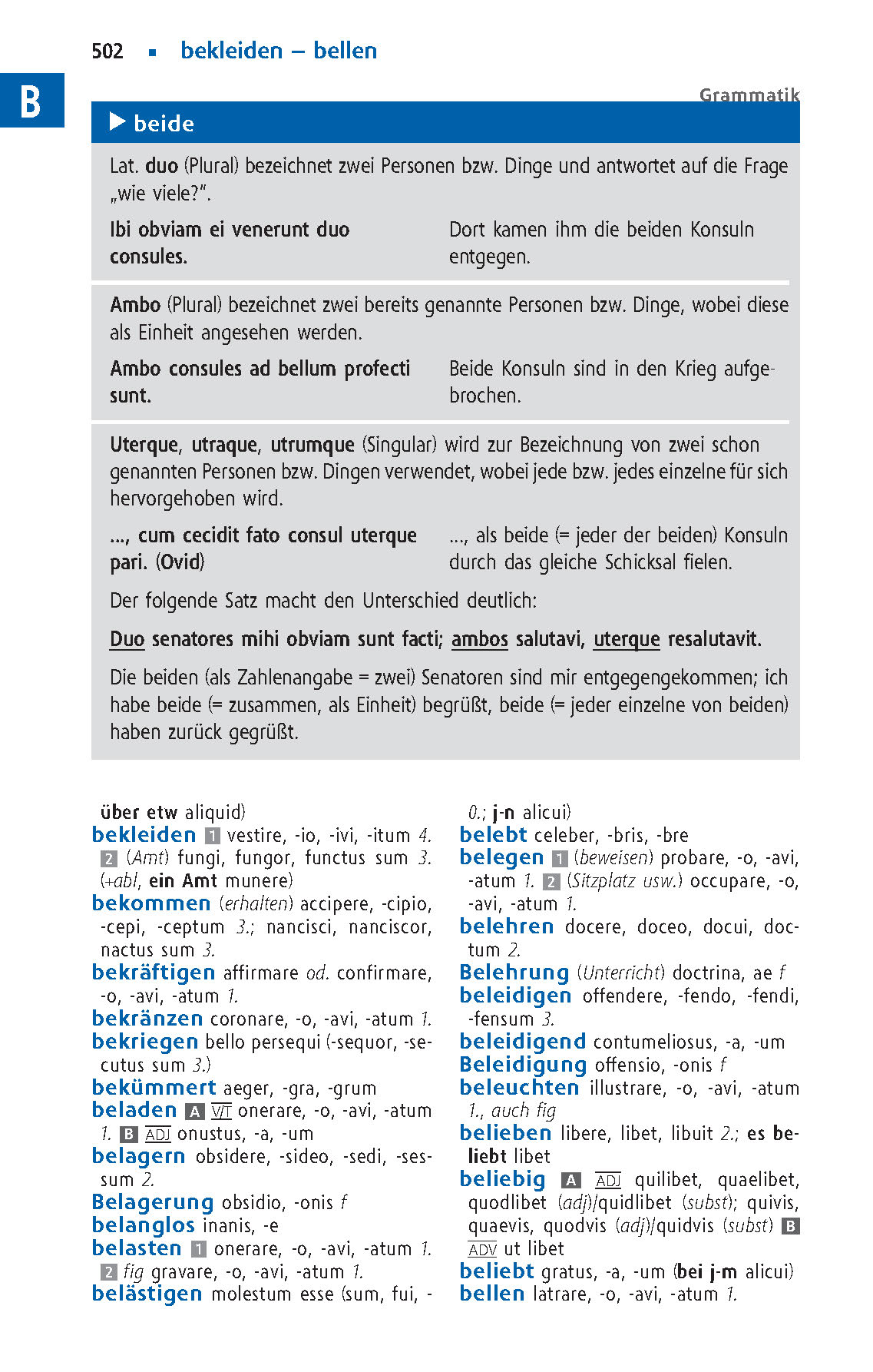 Langenscheidt Schulwörterbuch Latein