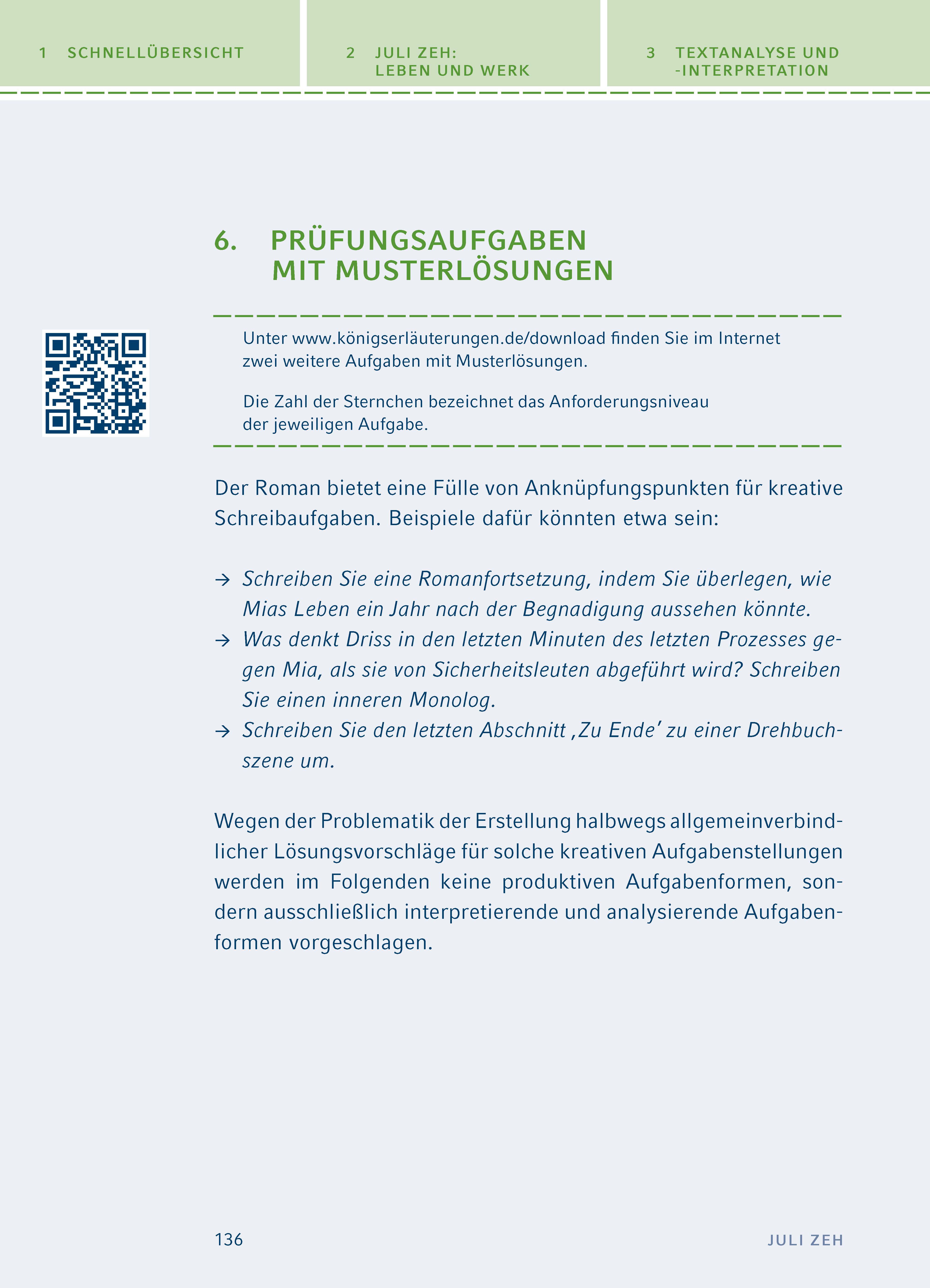 Corpus Delicti von Juli Zeh - Textanalyse und Interpretation