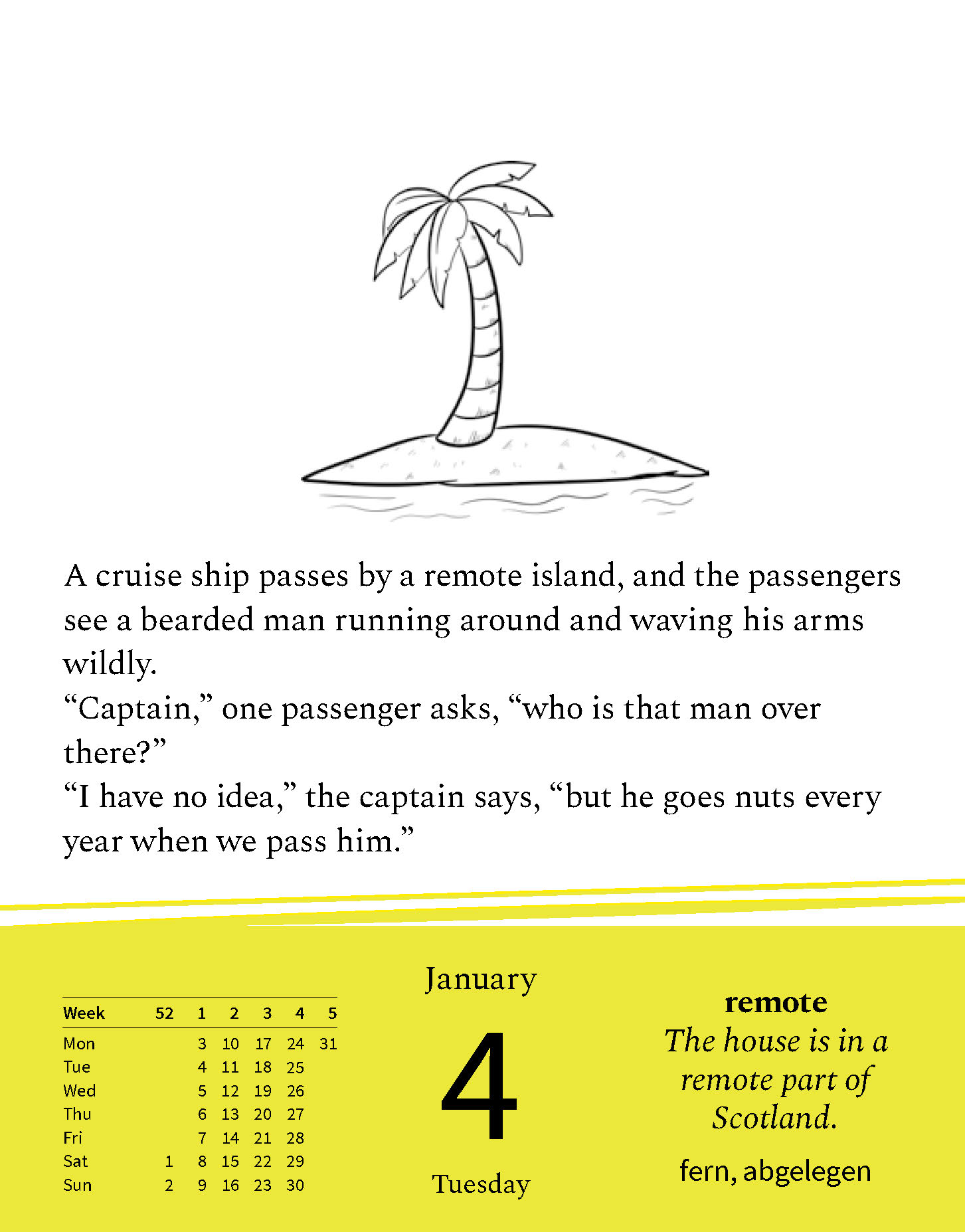 Langenscheidt Sprachkalender A Joke A Day 2022 Langenscheidt Sprachkalender A Joke A Day 2022