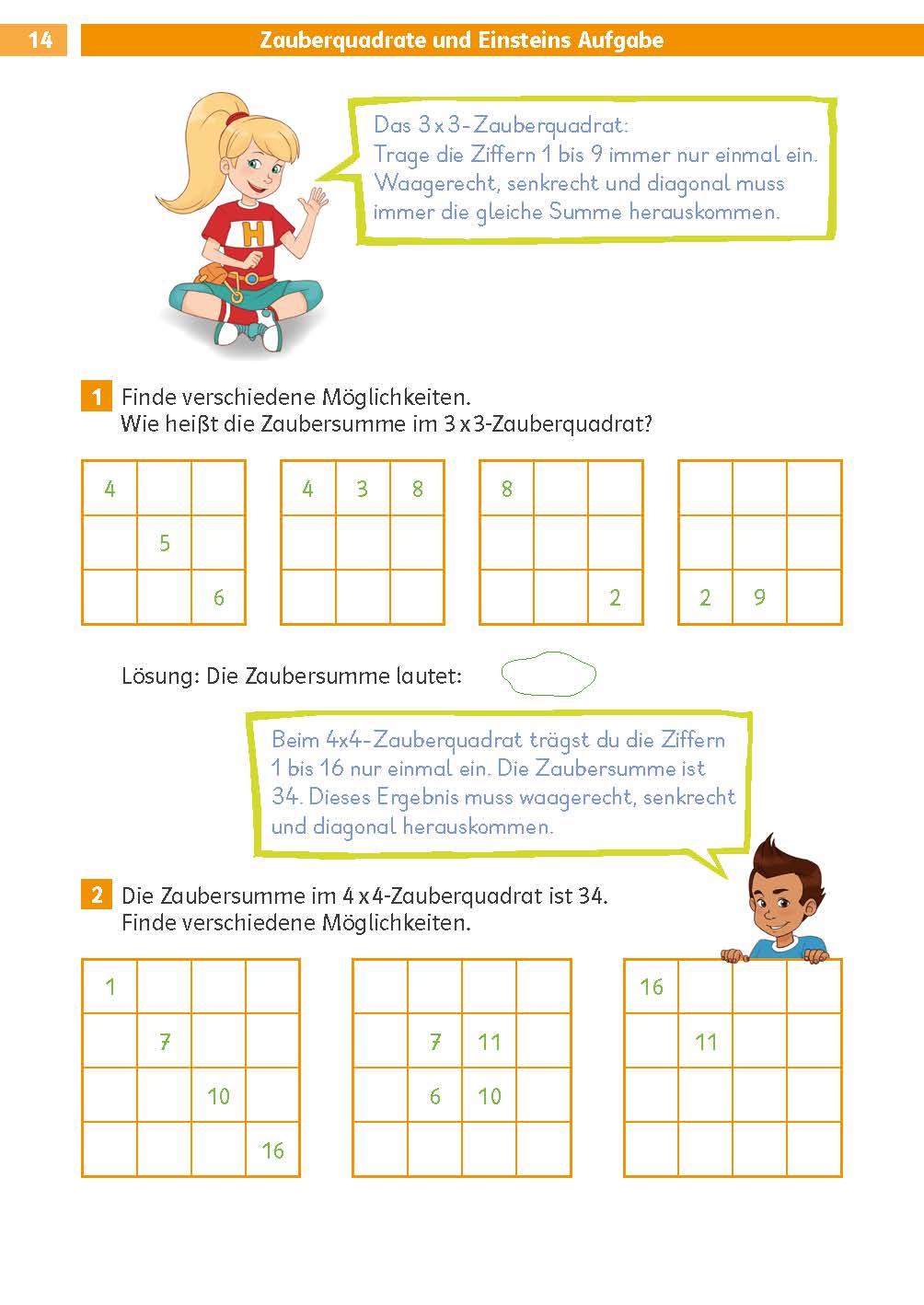 Klett Die Mathe-Helden: Knobelaufgaben für Mathe-Helden 2. Klasse