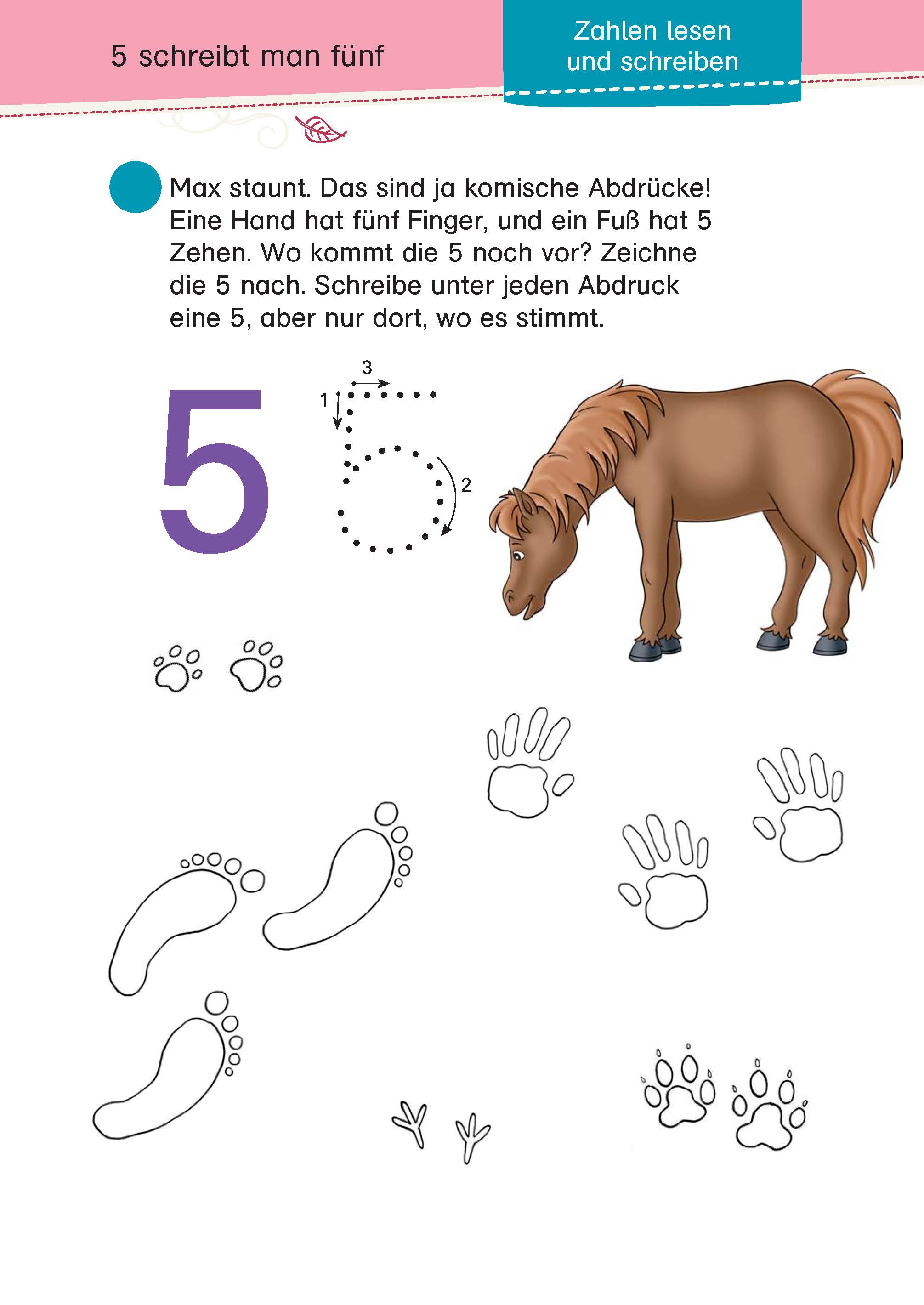 Bibi & Tina: Mein Schulstart-Block Erstes Rechnen und Konzentration