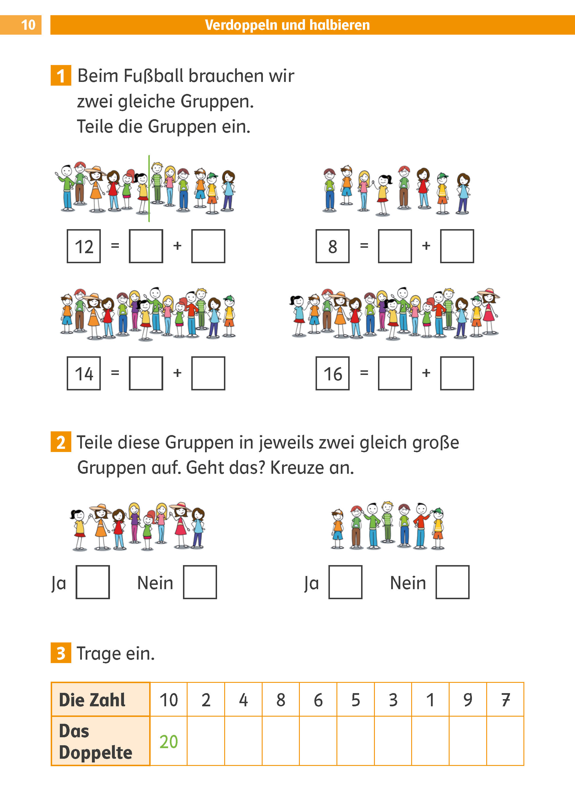 Klett Die Mathe-Helden: Knobelaufgaben für Mathe-Helden 1. Klasse