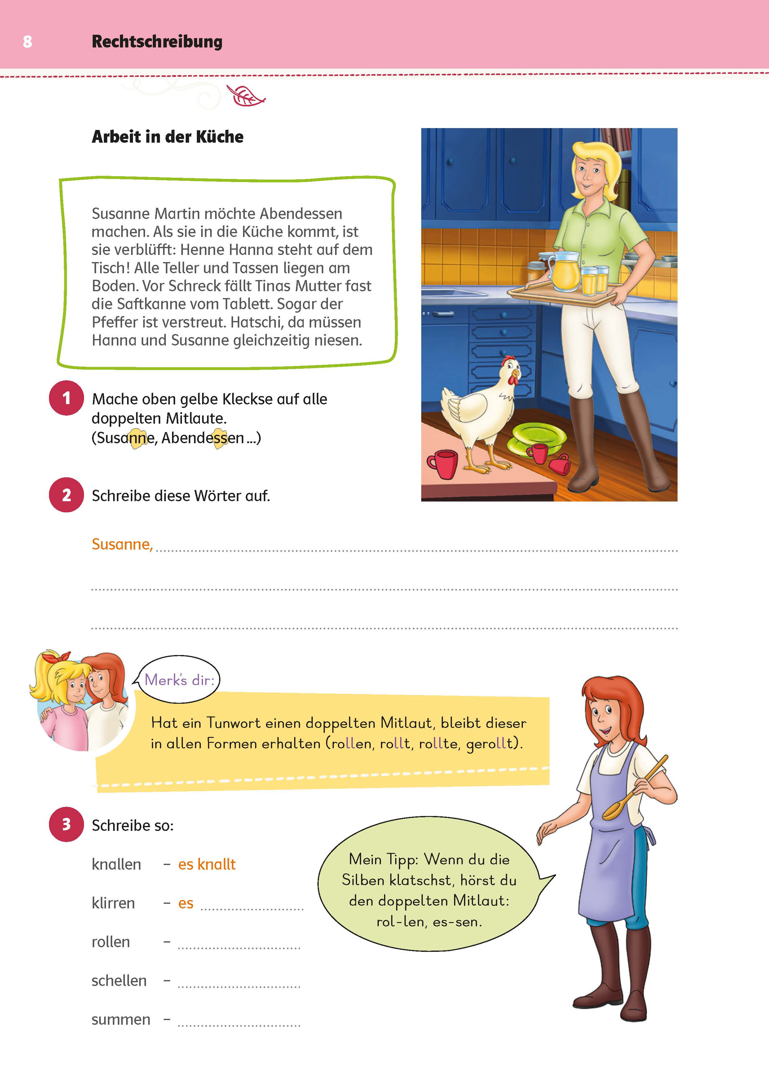 Bibi & Tina: Mein Übungsbuch für die 2. Klasse