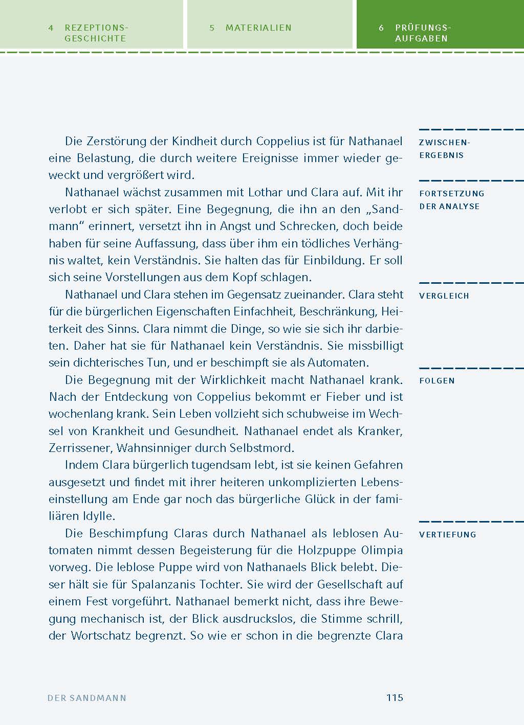 Der Sandmann von E.T.A. Hoffmann - Textanalyse und Interpretation