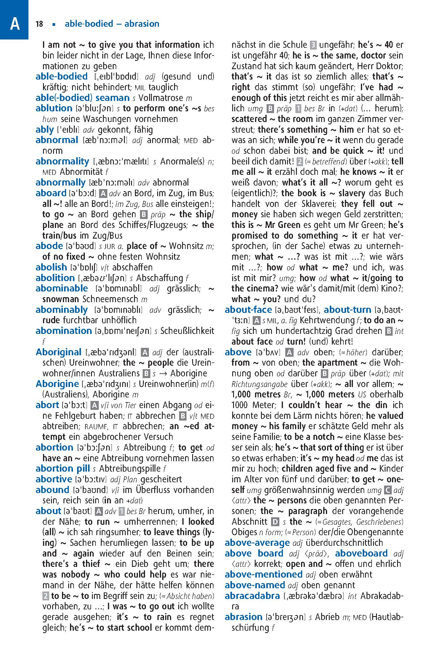 Langenscheidt Matura-Wörterbuch Englisch