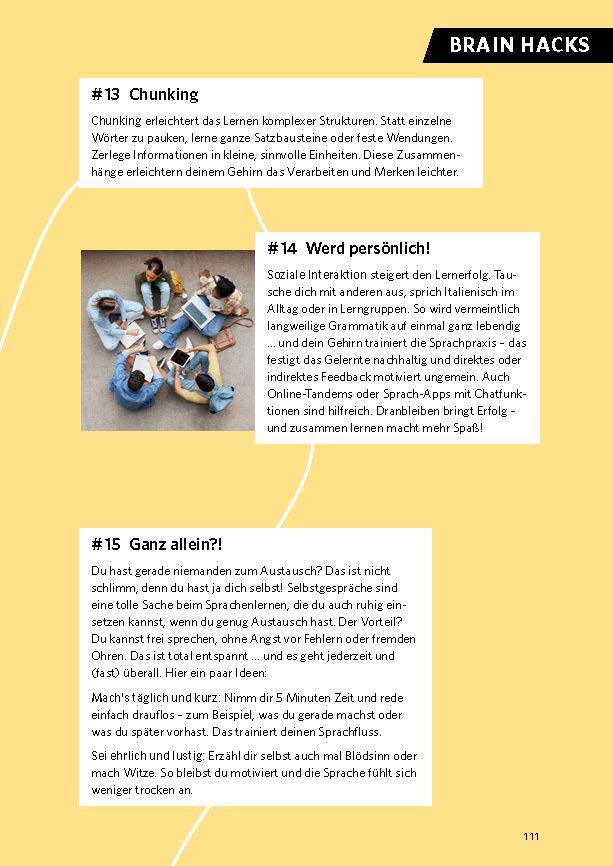 Langenscheidt Italienisch lernen, wie dein Gehirn es mag