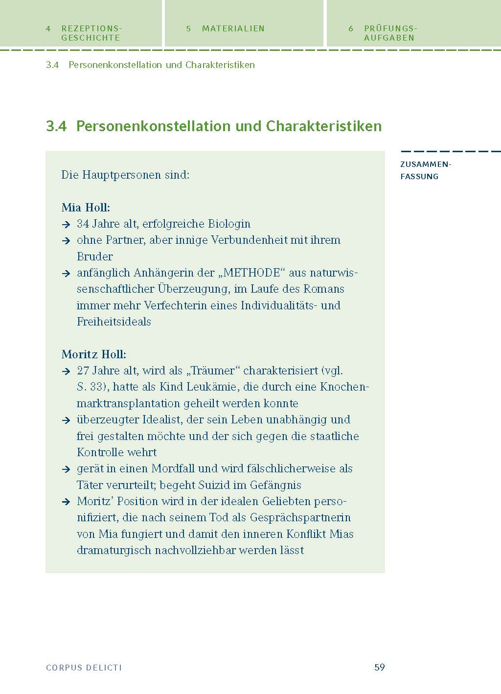 Corpus Delicti von Juli Zeh - Textanalyse und Interpretation