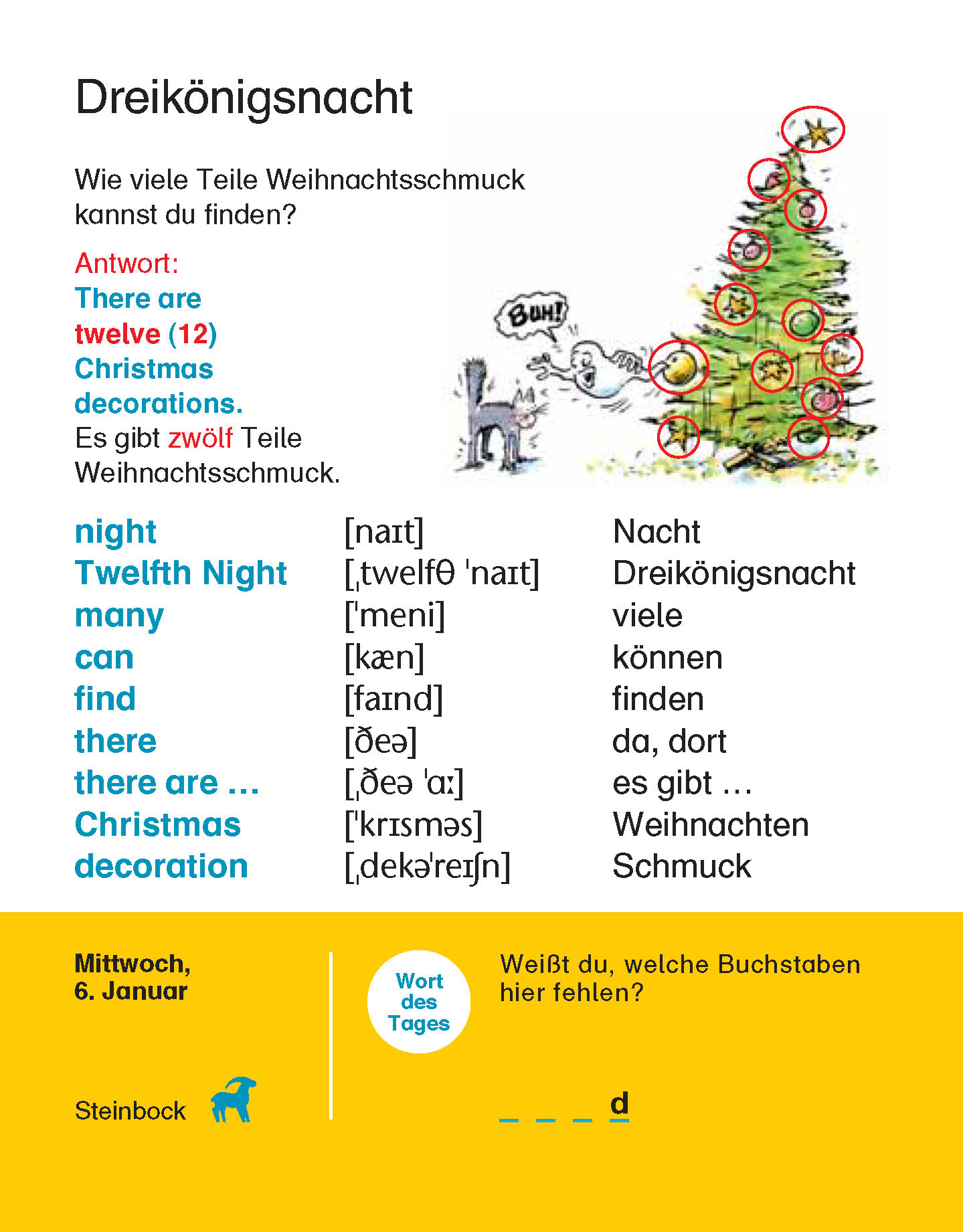 Langenscheidt Kinderkalender Englisch 2021