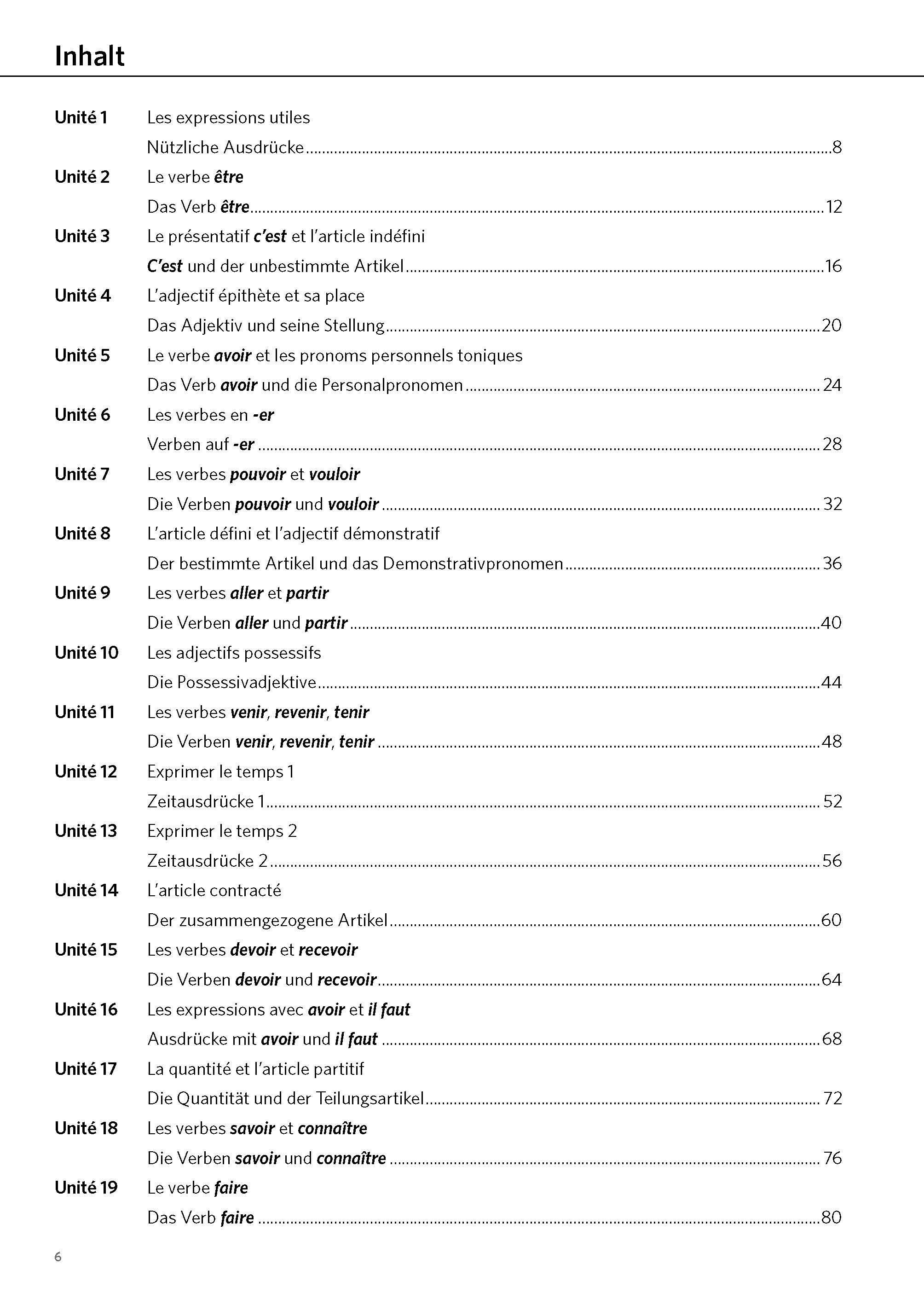 PONS Satz für Satz Französisch A1