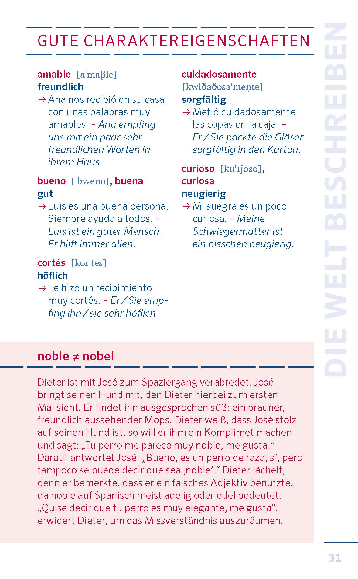 PONS Die 1.000 wichtigsten Wörter - Spanisch Grundwortschatz