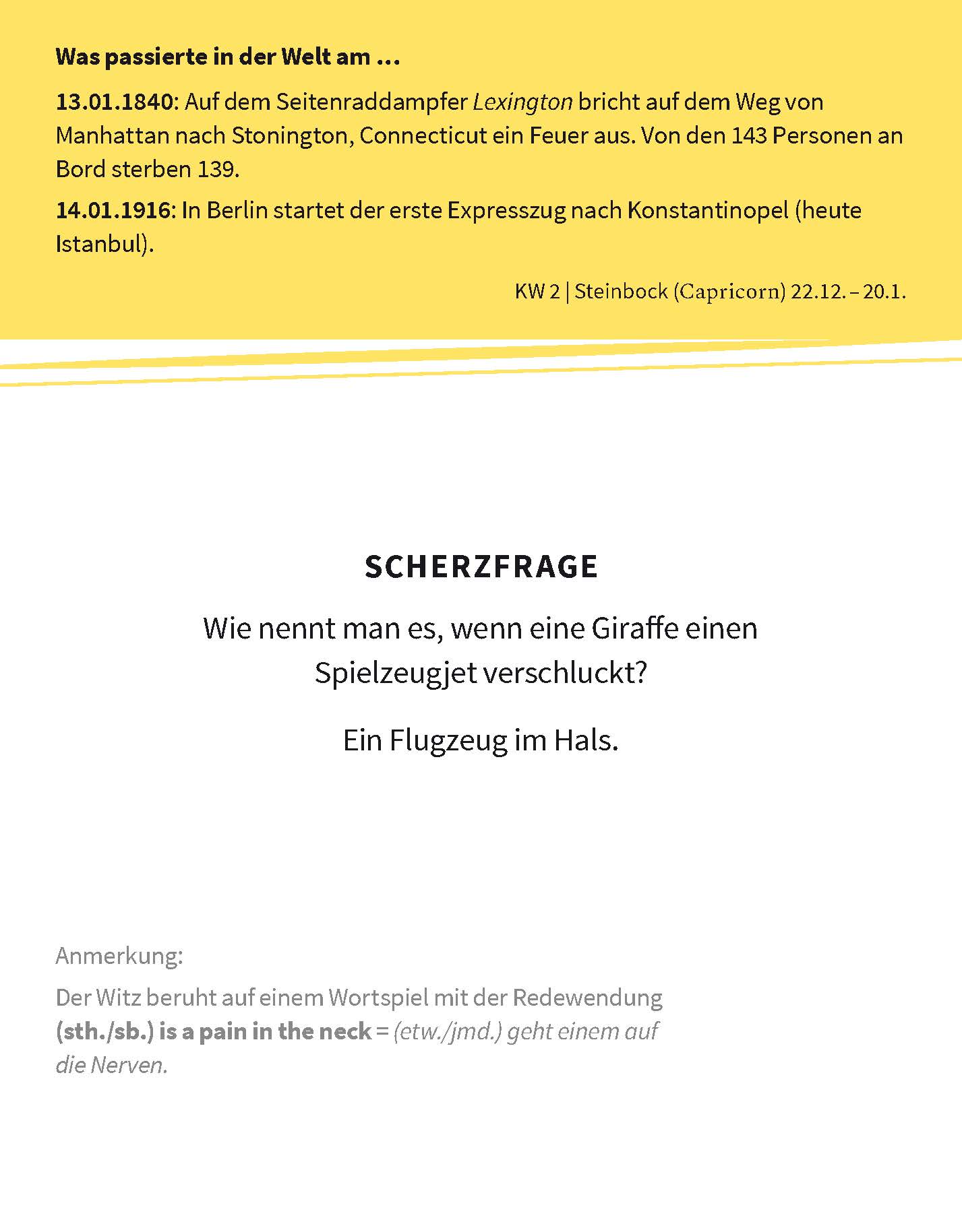 Langenscheidt Sprachkalender A Joke a Day 2024