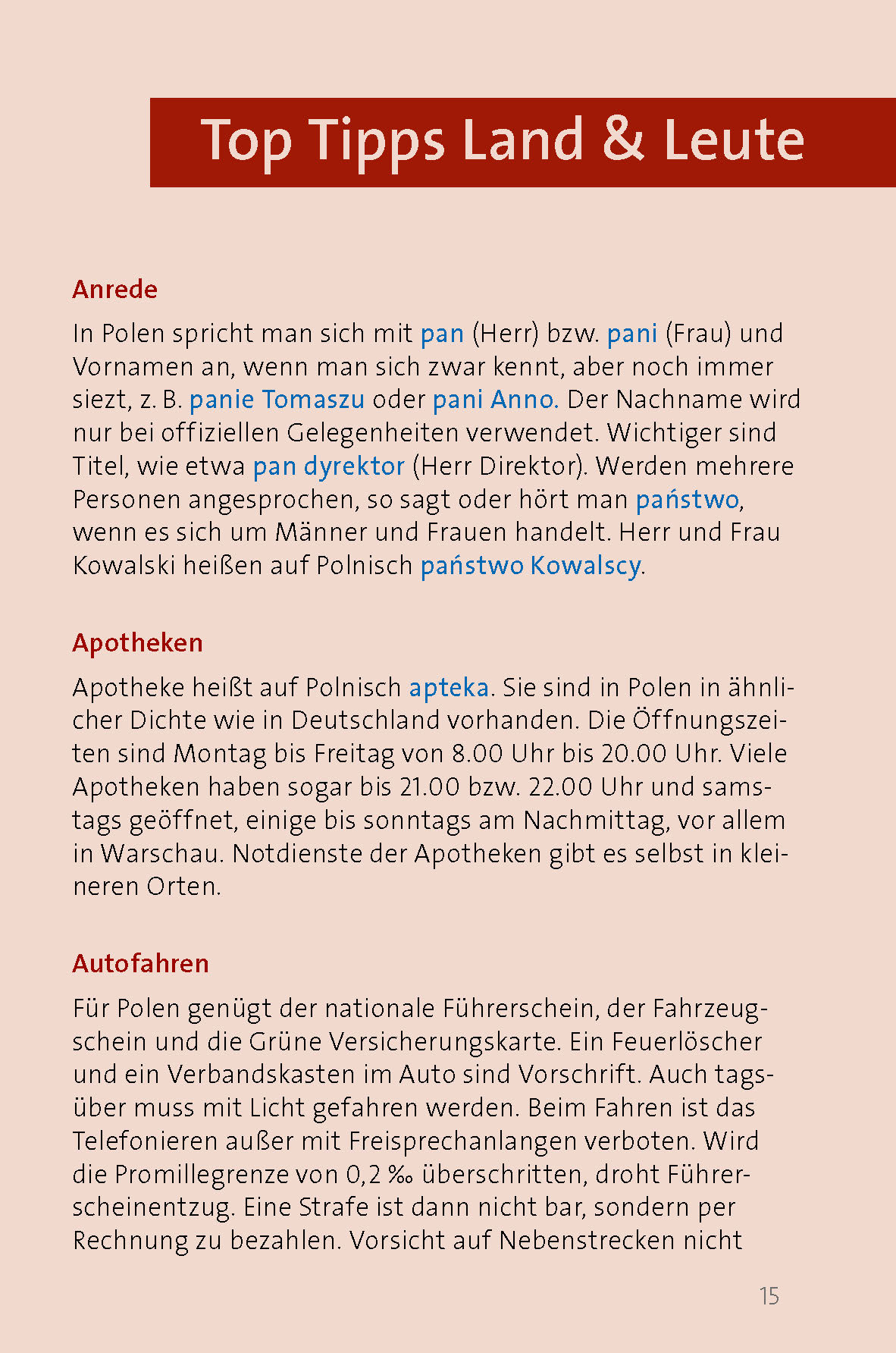 Langenscheidt Sprachführer Polnisch