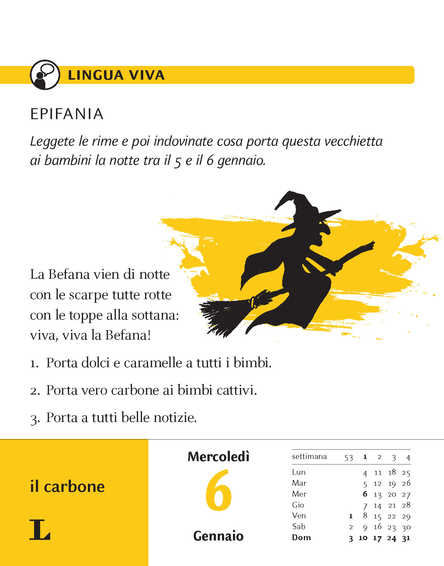 Langenscheidt Sprachkalender Italienisch 2021