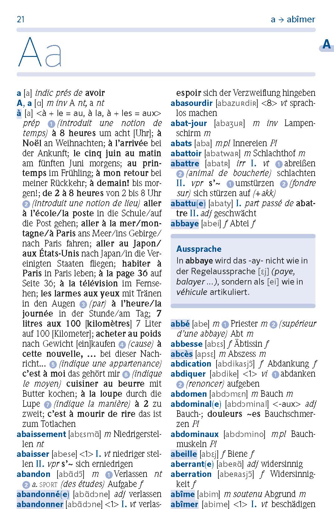 PONS Schulwörterbuch Französisch