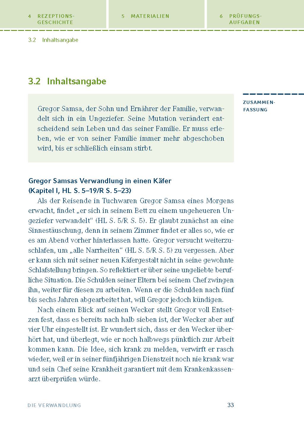 Die Verwandlung von Franz Kafka - Textanalyse und Interpretation