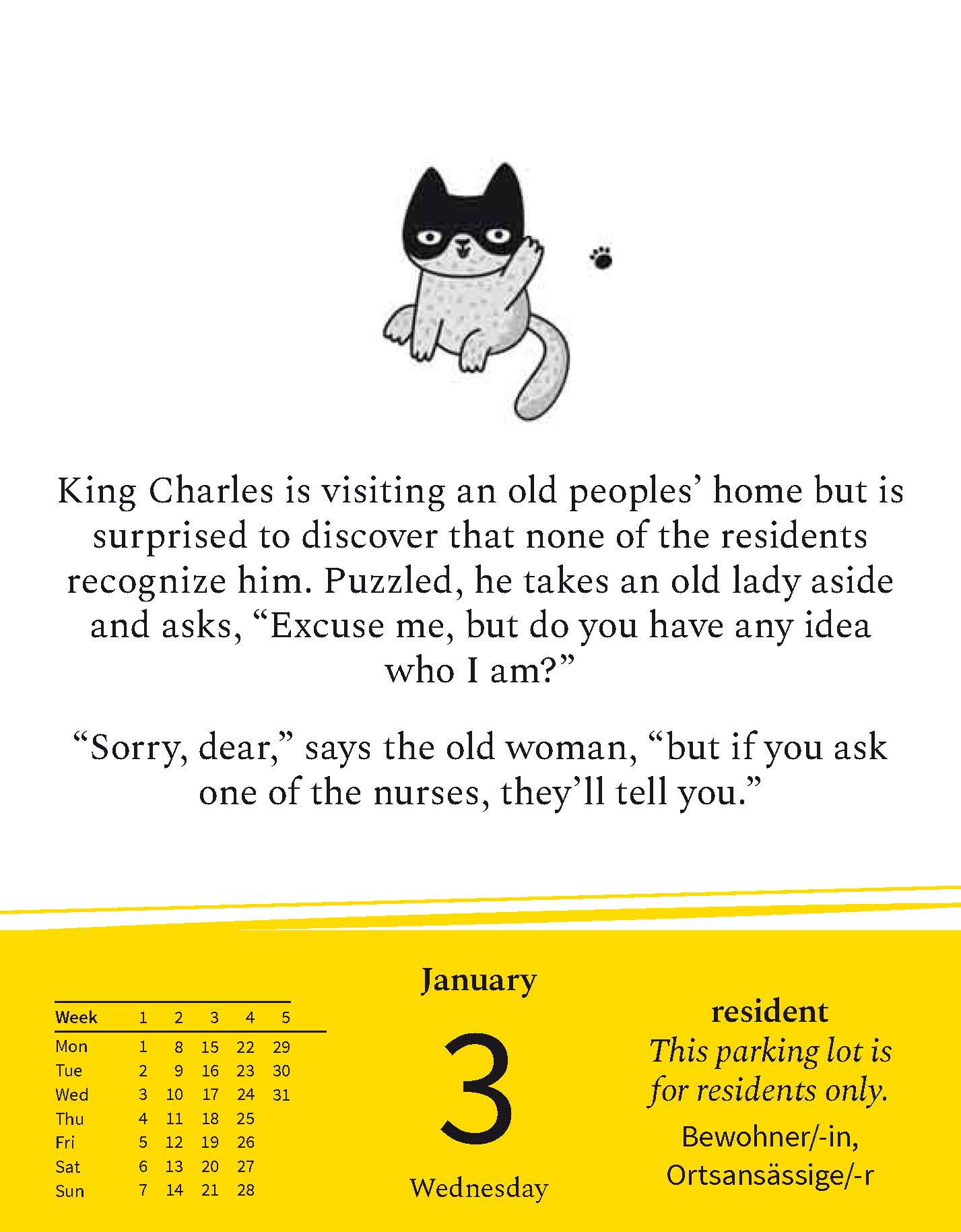 Langenscheidt Sprachkalender A Joke a Day 2024