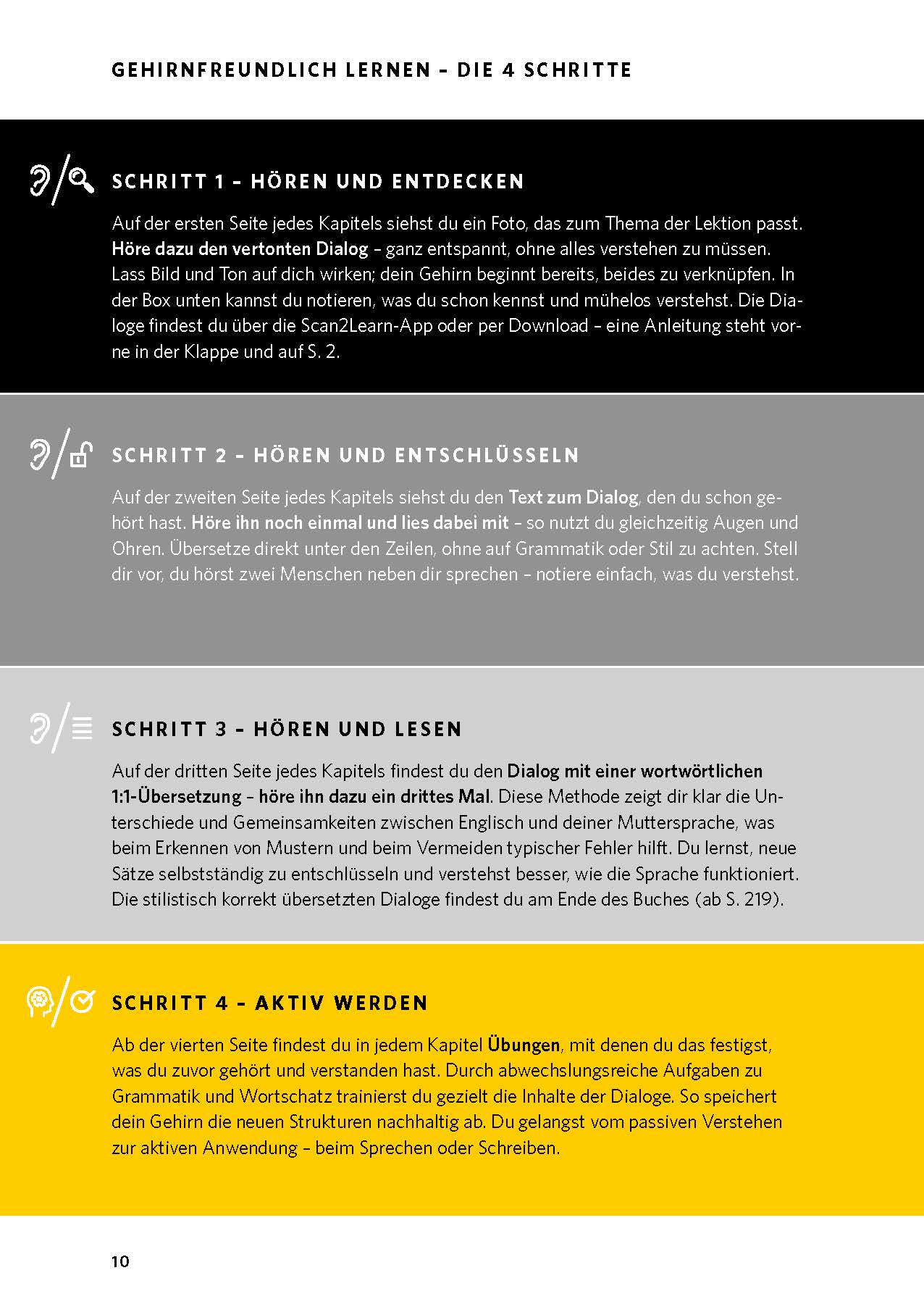 Langenscheidt Englisch lernen, wie dein Gehirn es mag