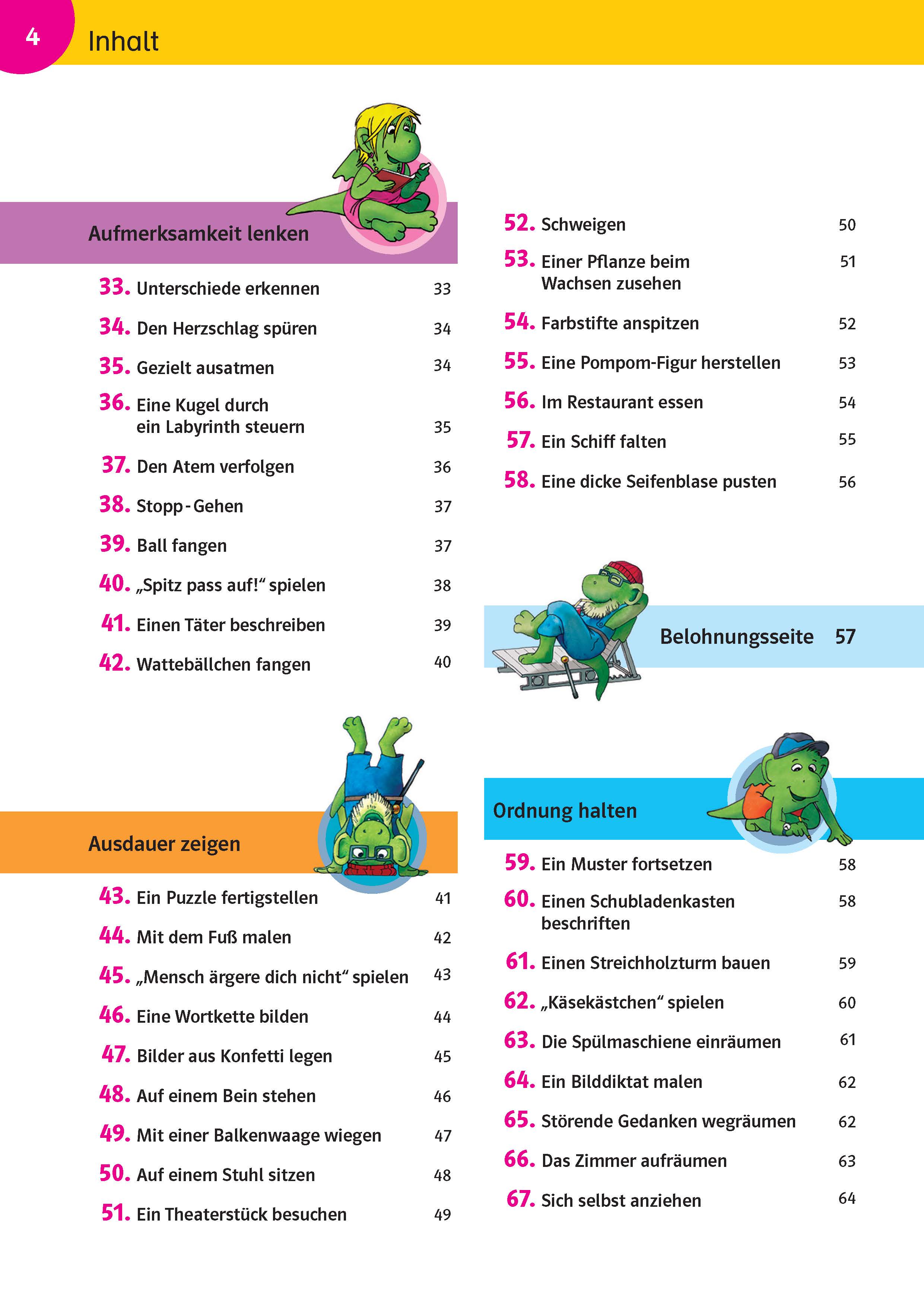 Klett Spielerische Konzentrationsübungen