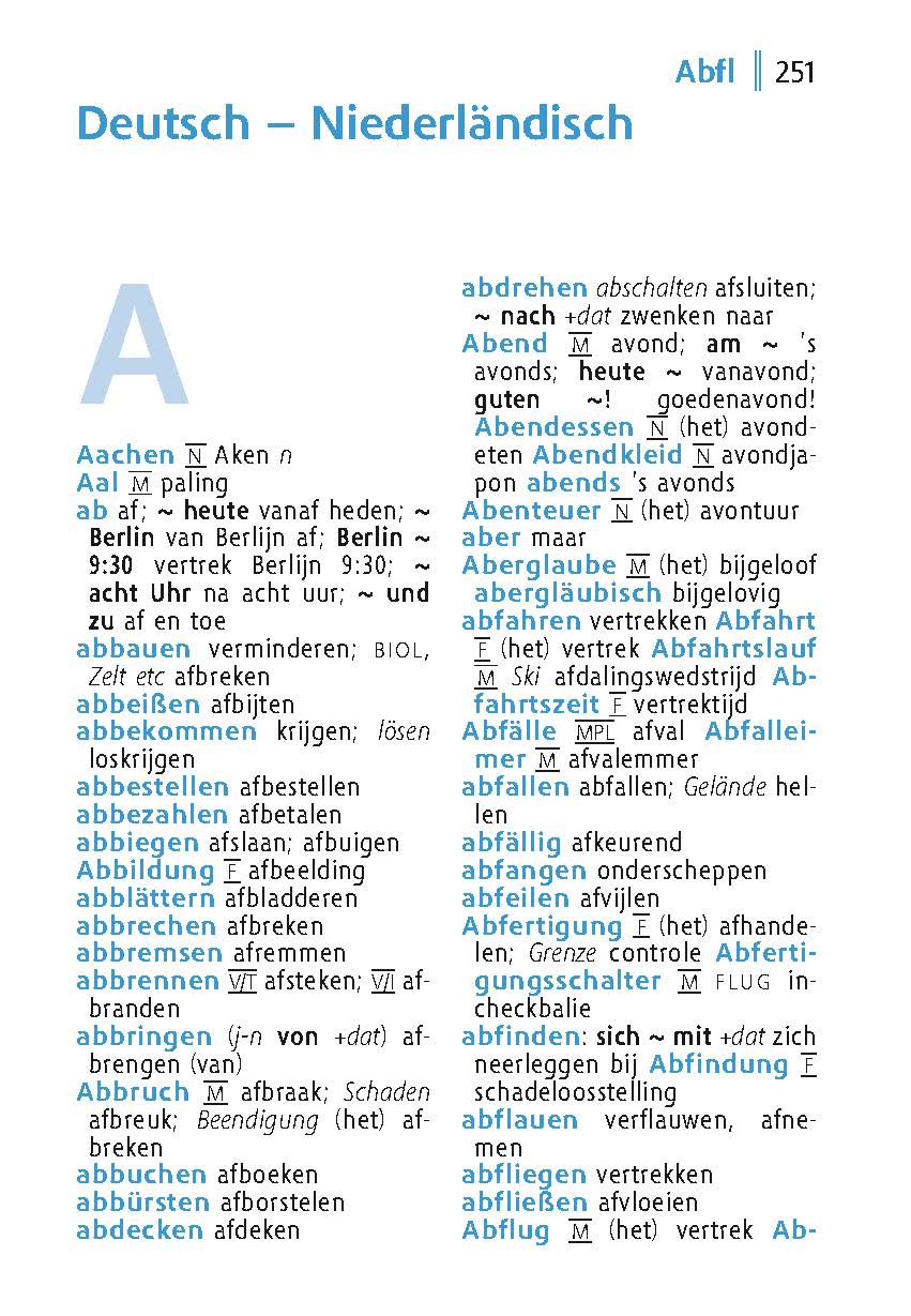 Langenscheidt Universal-Wörterbuch Niederländisch