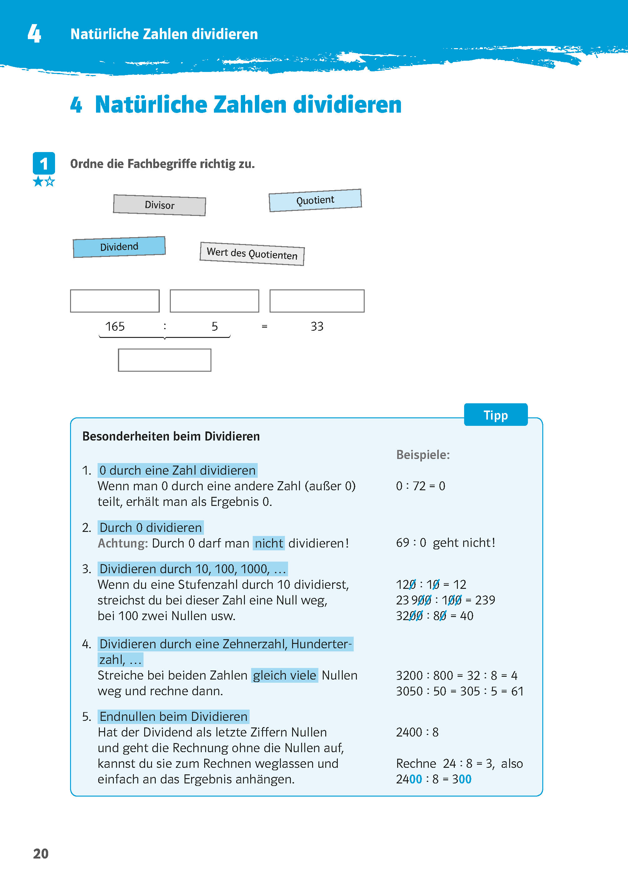 Klett 10-Minuten-Training Mathematik Grundrechenarten 5. Klasse