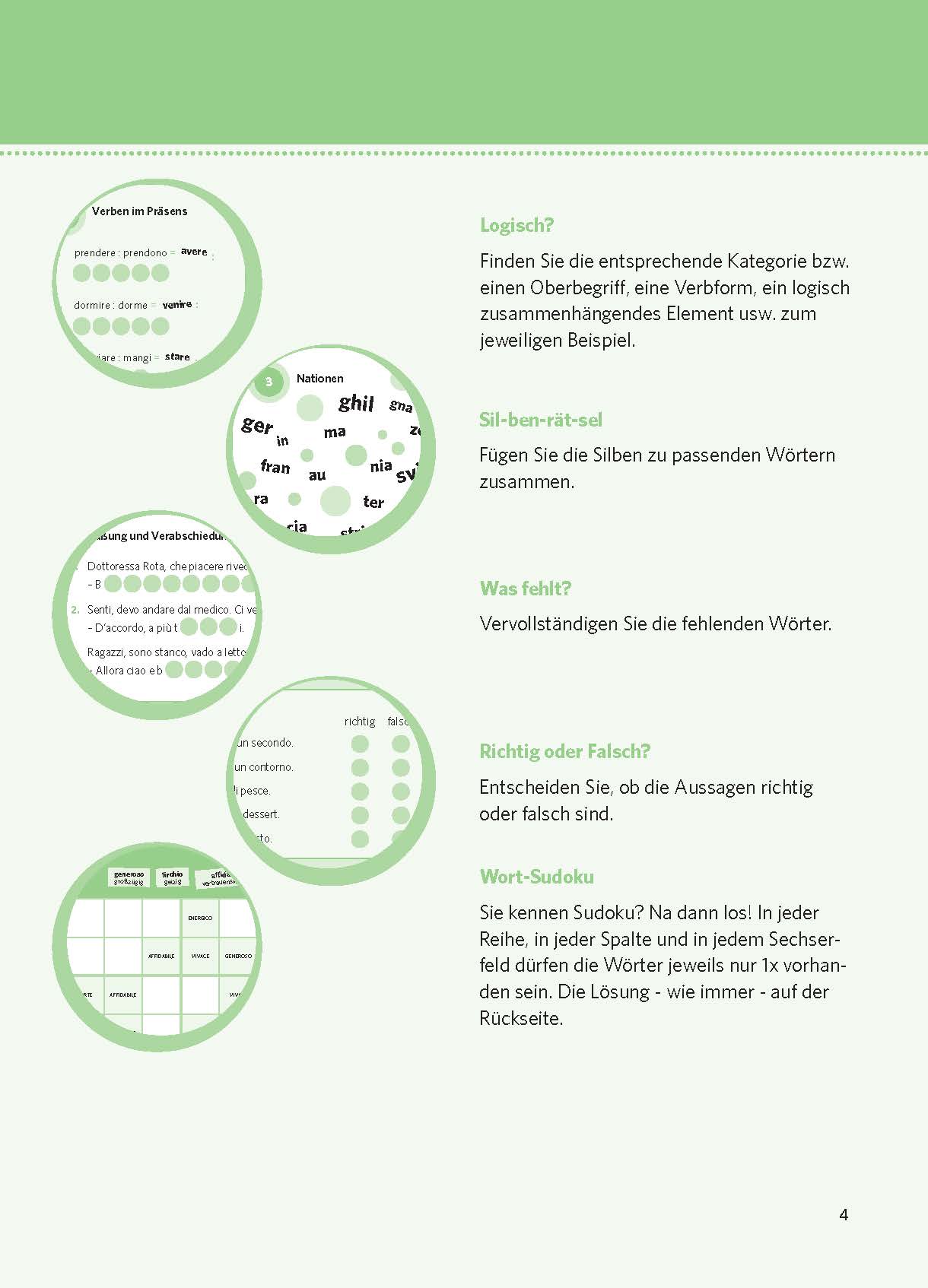 PONS Sprachrätsel Italienisch