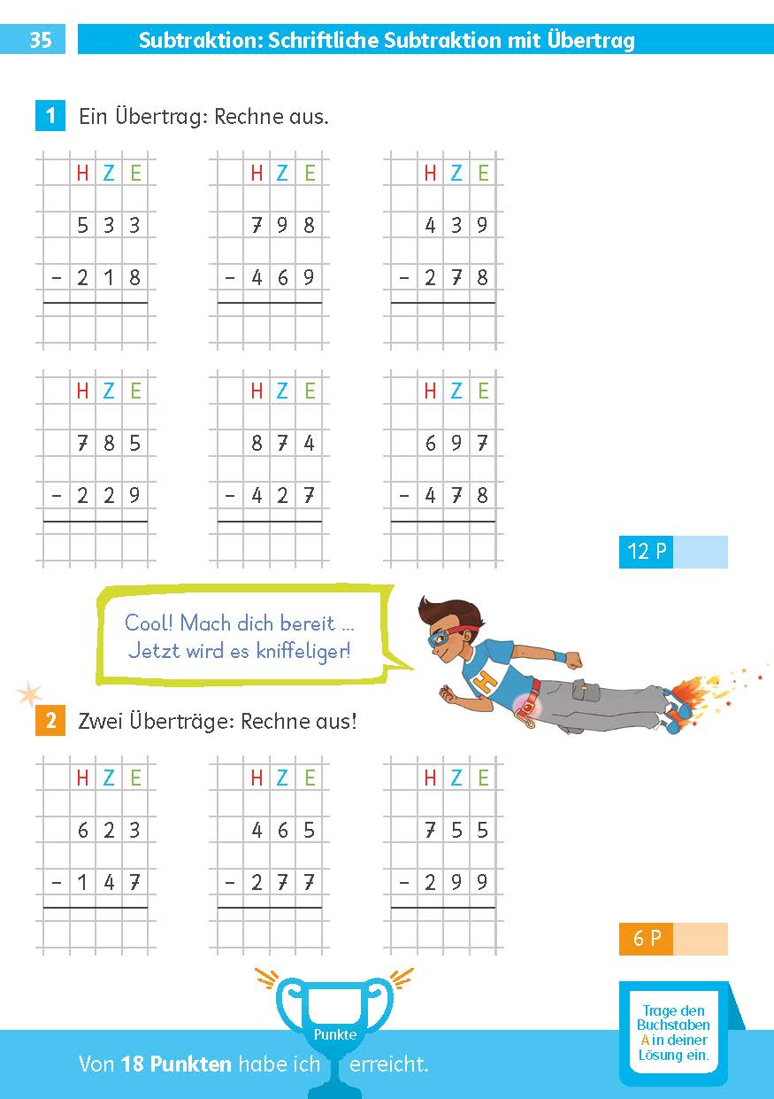 Klett Die Mathe-Helden: Mathe-Testblock So gut bin ich! 3. Klasse