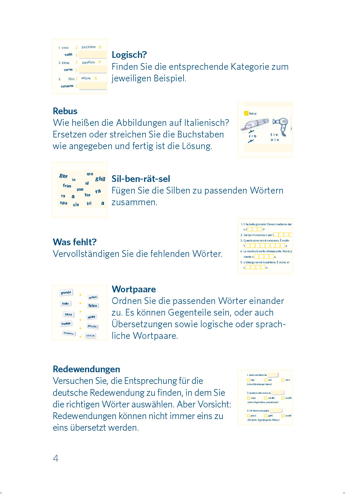 Langenscheidt Pocket-Sprachrätsel Italienisch