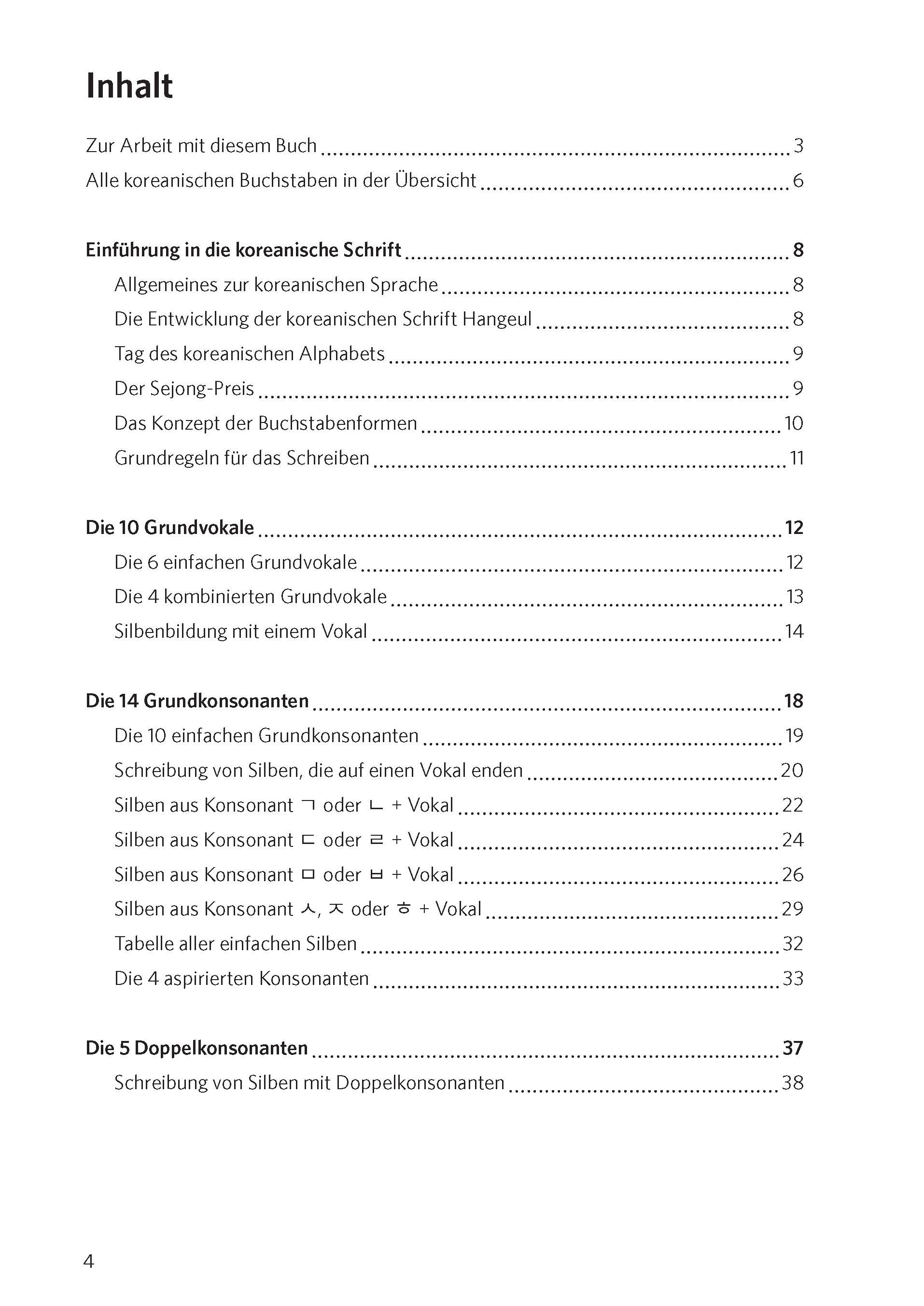 PONS Schreiben üben! Koreanisch