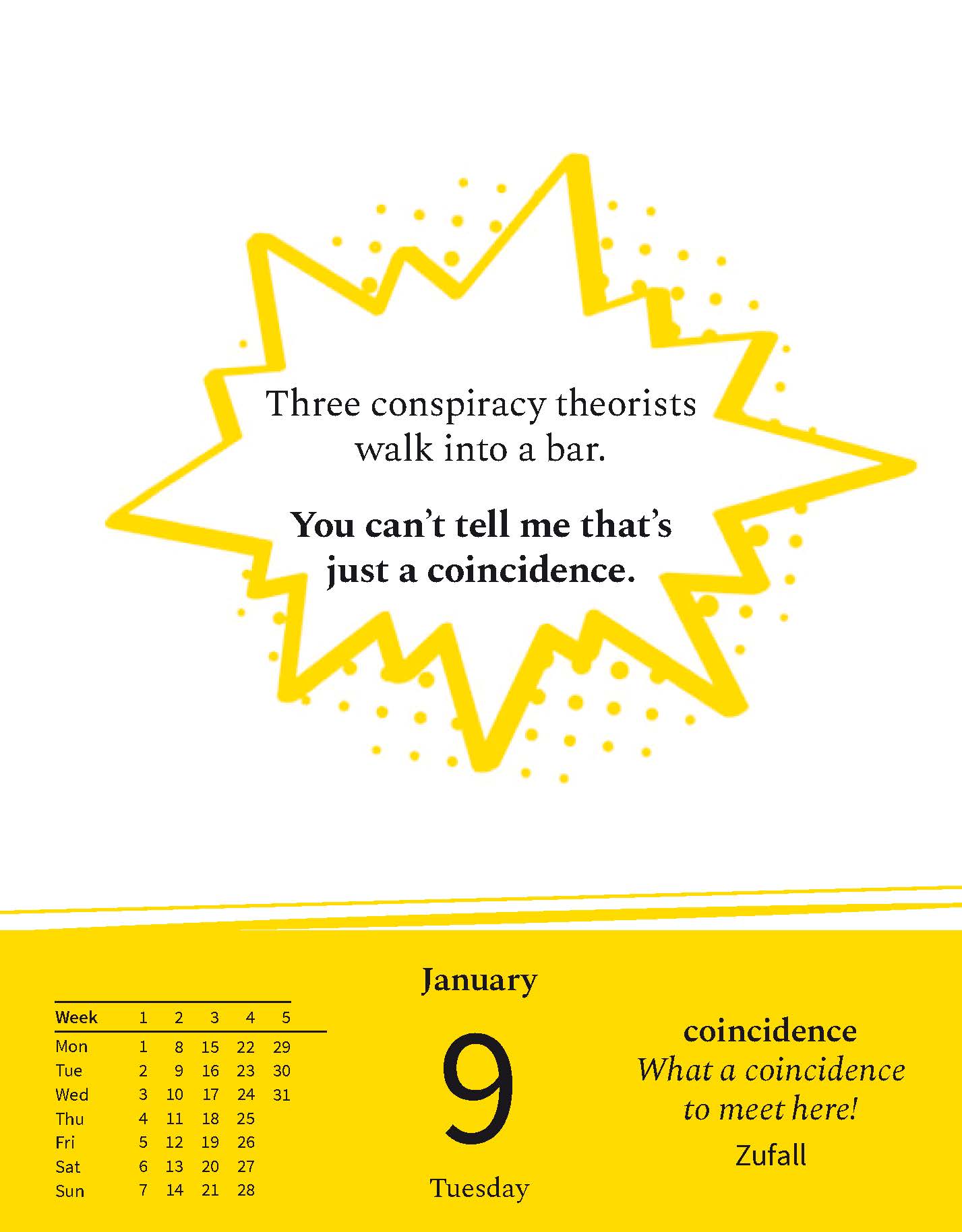 Langenscheidt Sprachkalender A Joke a Day 2024