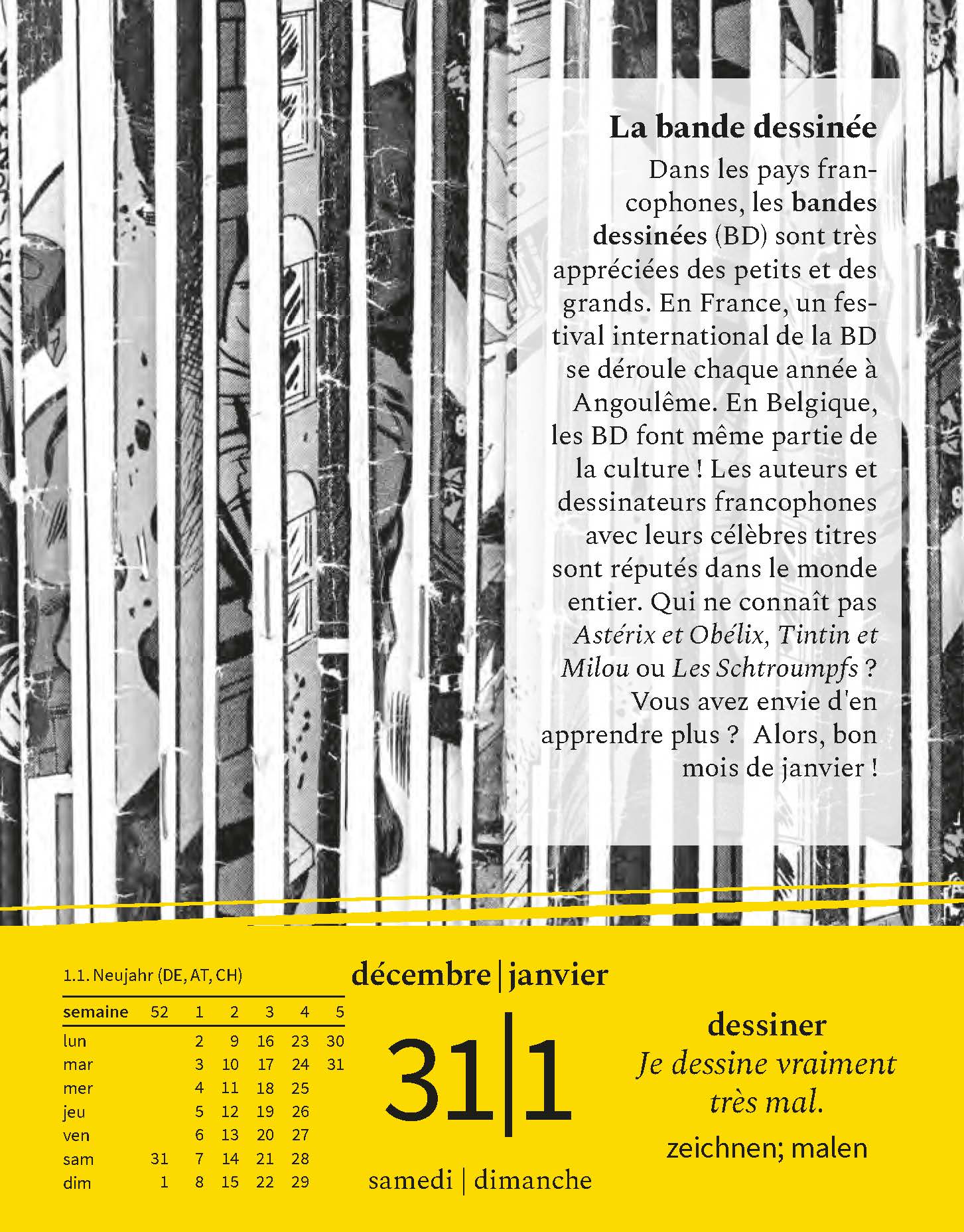 Langenscheidt Sprachkalender Französisch 2023