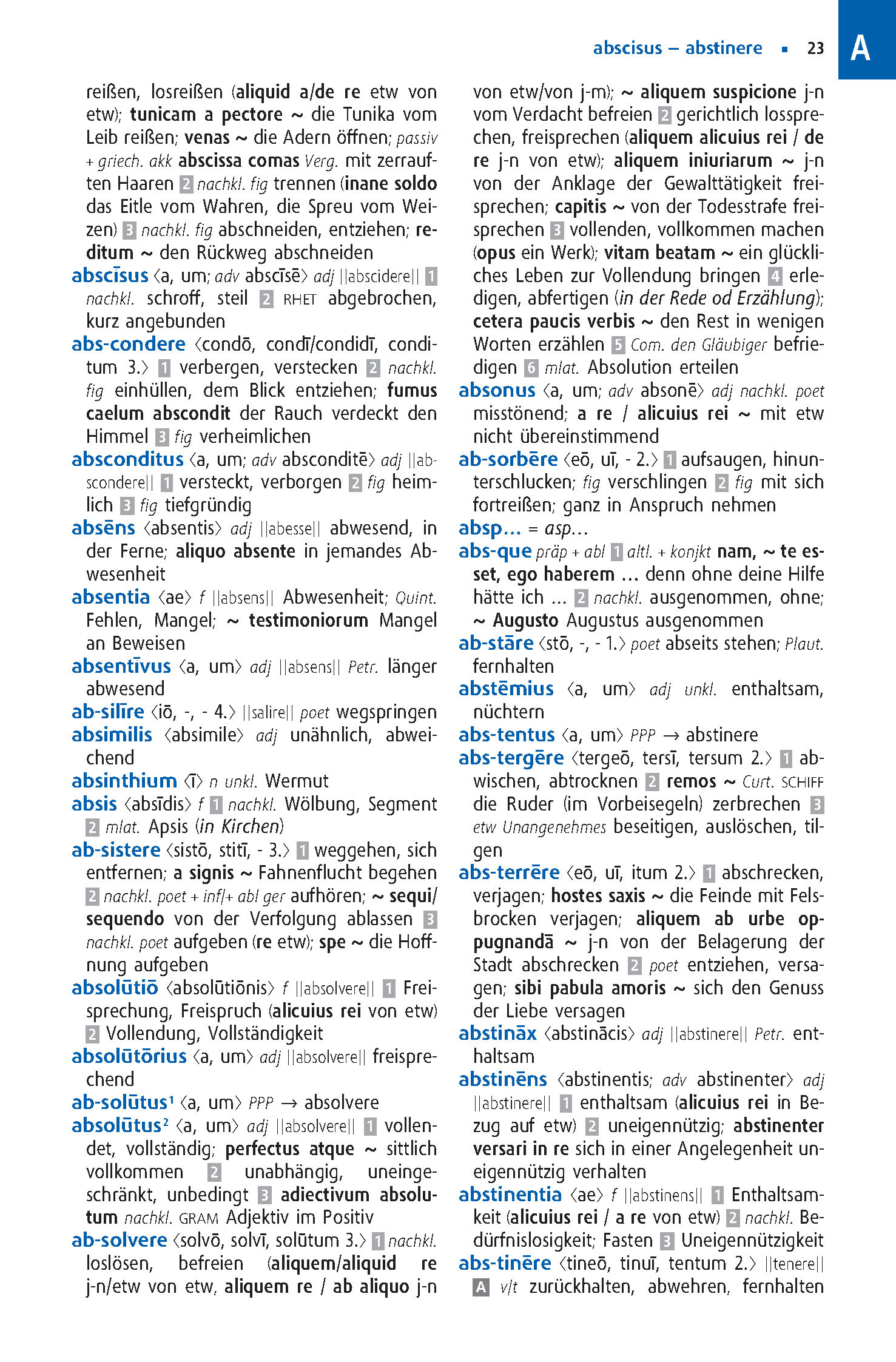 Langenscheidt Abitur-Wörterbuch Latein Klausurausgabe Langenscheidt Abitur-Wörterbuch Latein Klausurausgabe