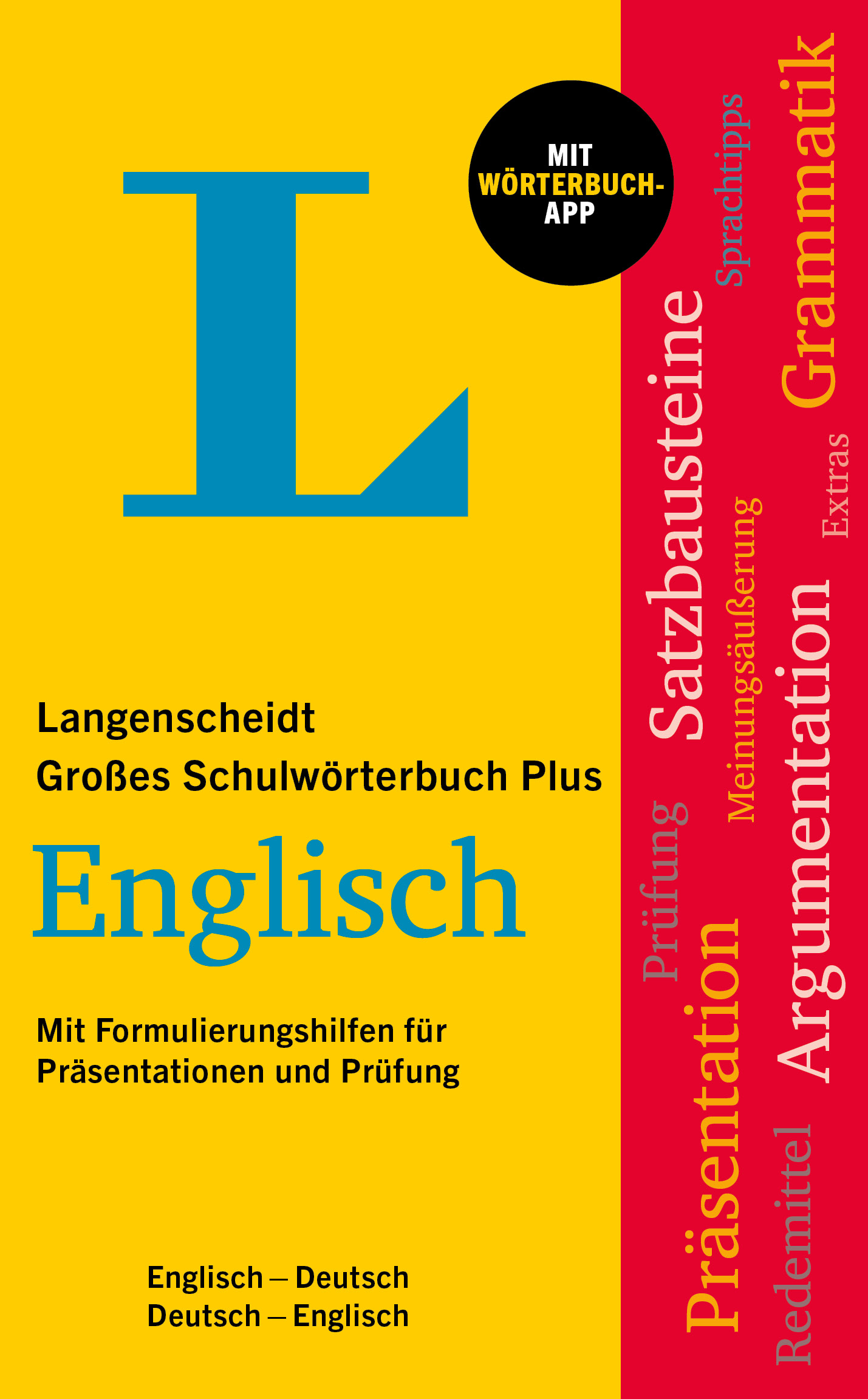 Langenscheidt Abitur-Wörterbuch Englisch Klausurausgabe