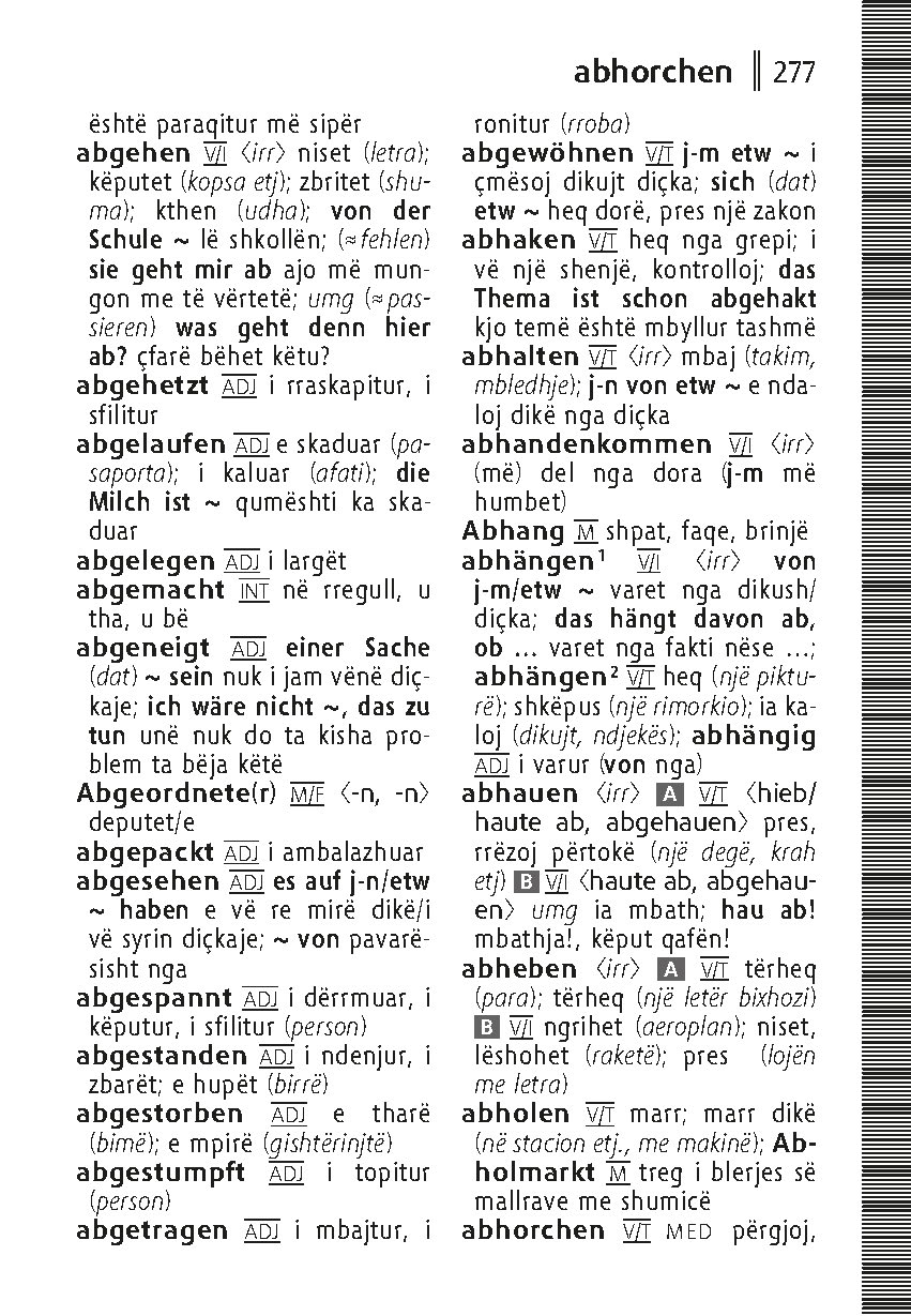 Langenscheidt Universal-Wörterbuch Albanisch Langenscheidt Universal-Wörterbuch Albanisch