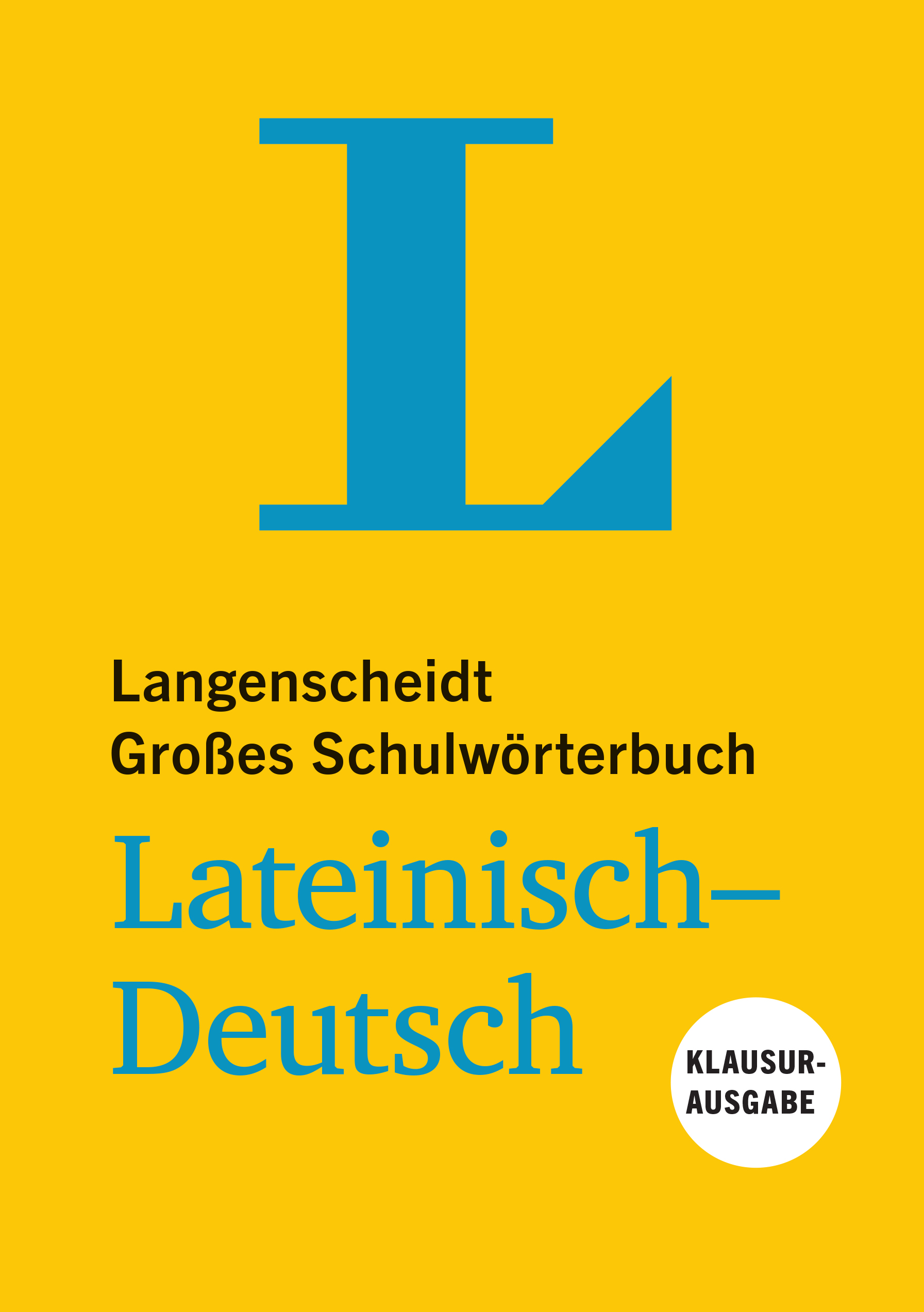 Langenscheidt Großes Schulwörterbuch Lateinisch
